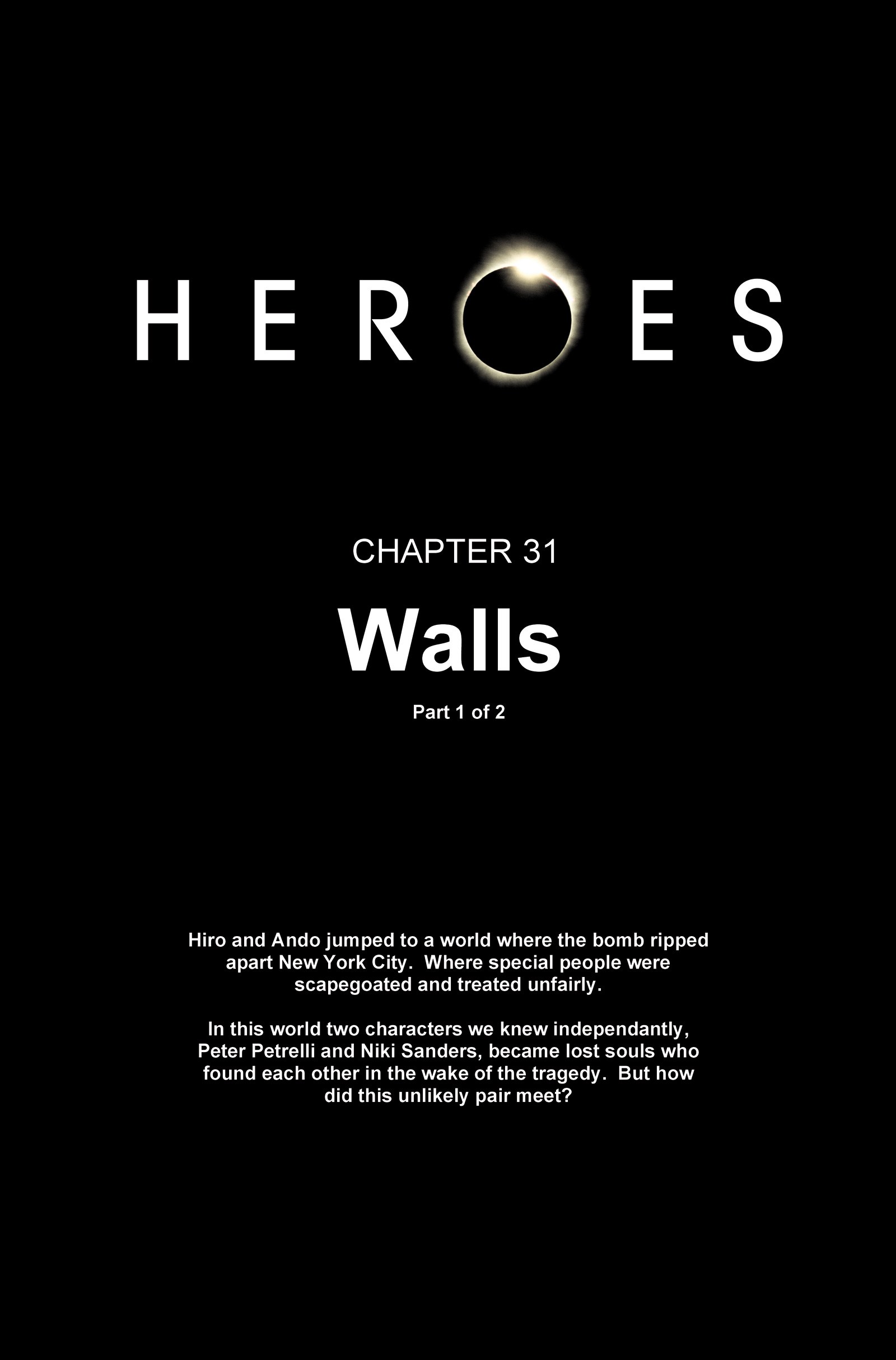 Read online Heroes comic -  Issue #31 - 1