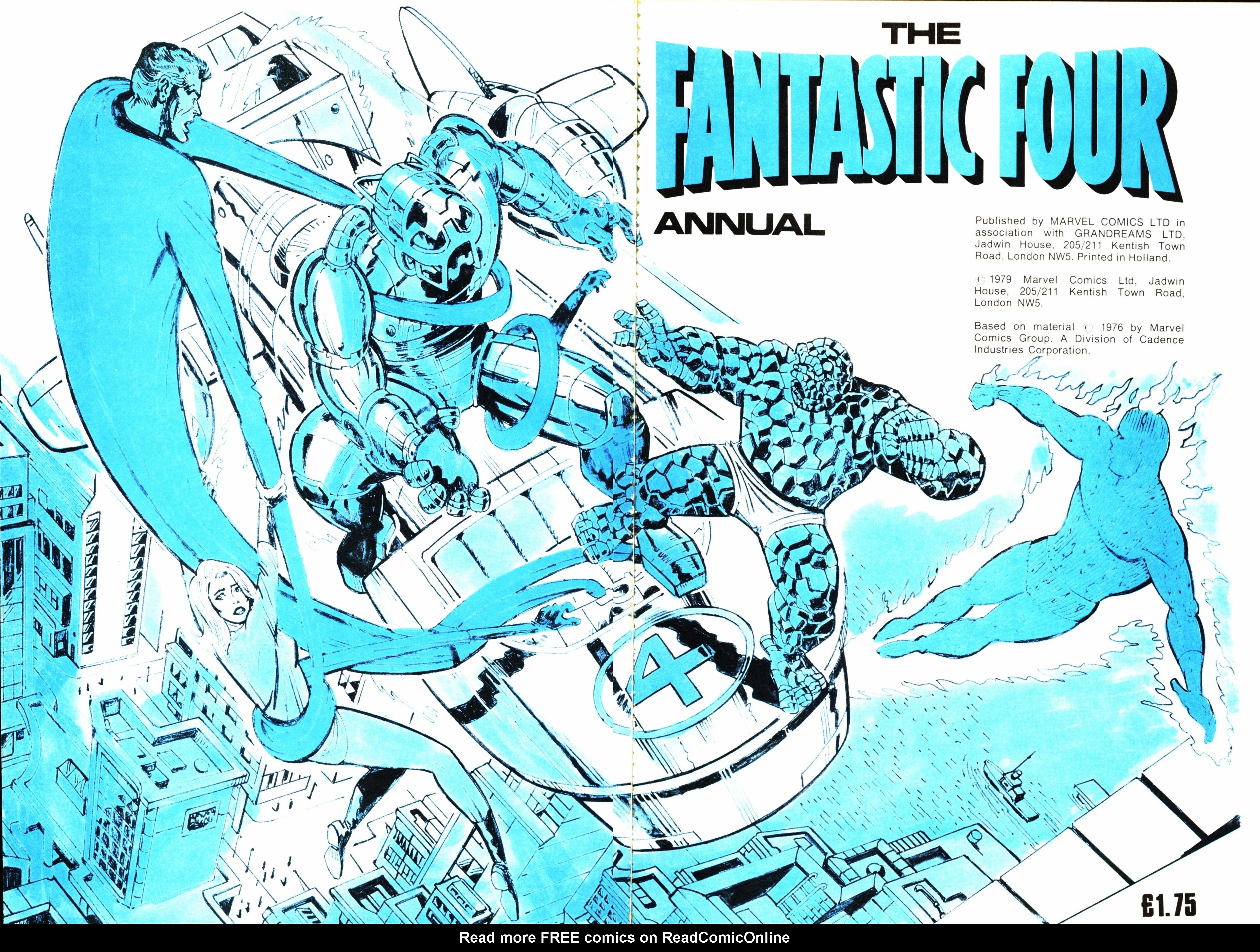 Read online Fantastic Four Annual comic -  Issue #1980 - 2