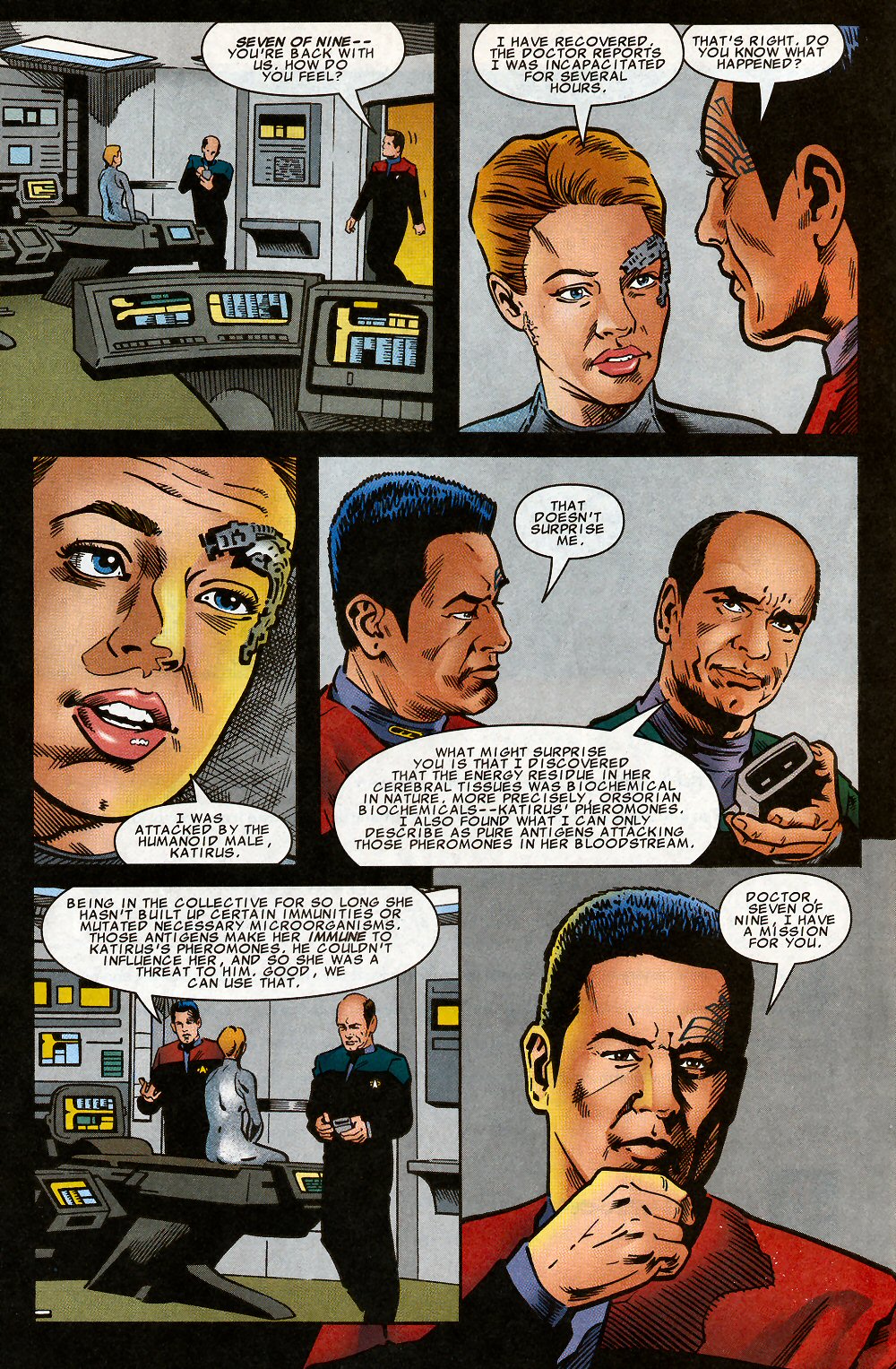 Read online Star Trek: Voyager comic -  Issue #15 - 25