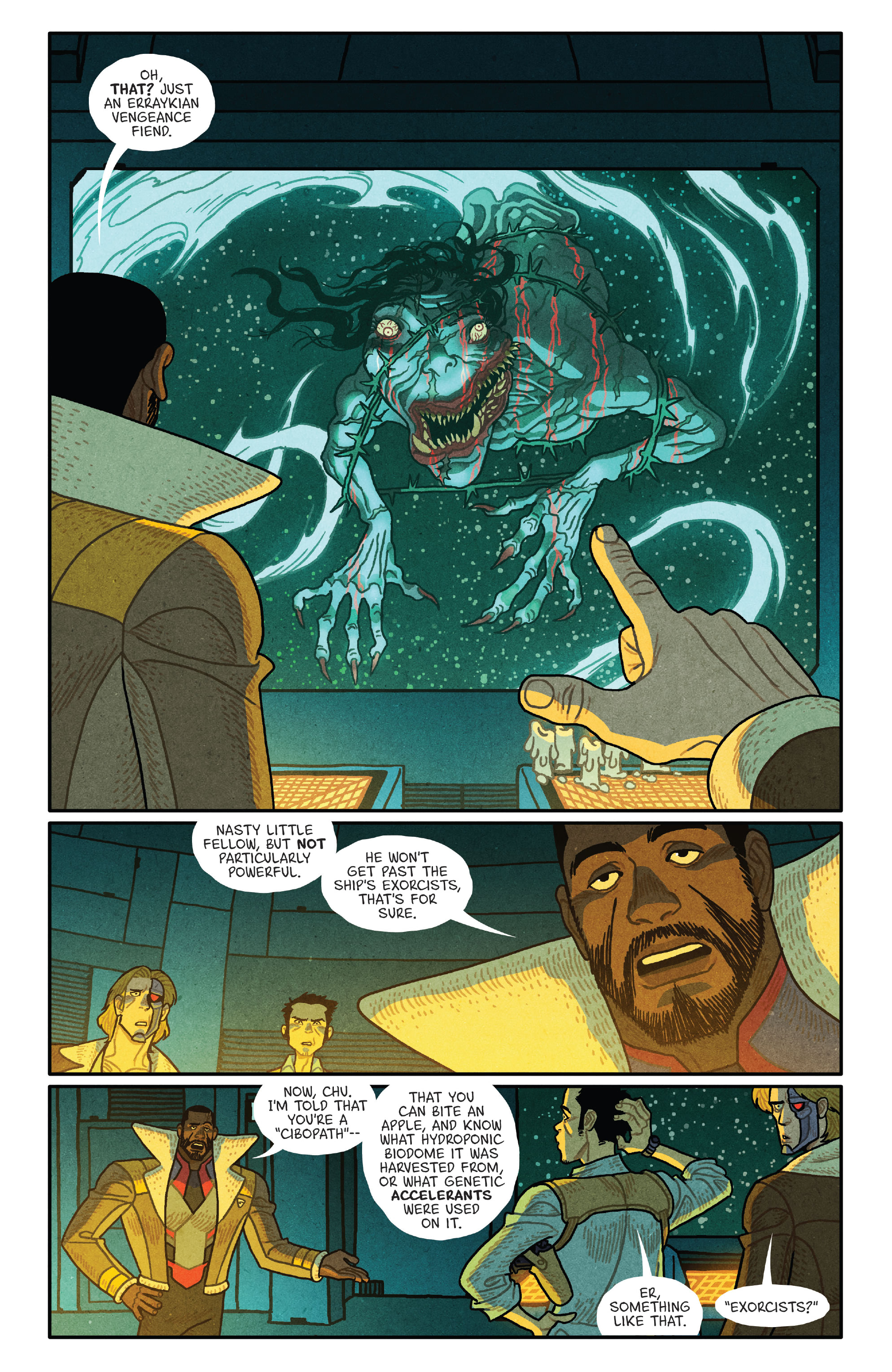 Read online Outer Darkness/Chew comic -  Issue #1 - 19