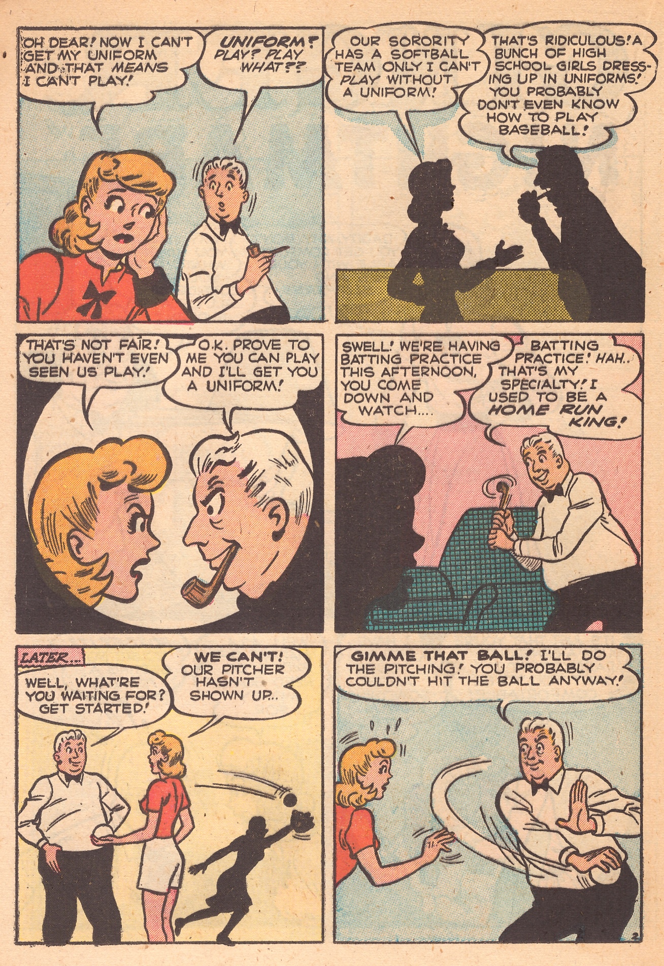 Read online Suzie Comics comic -  Issue #67 - 34