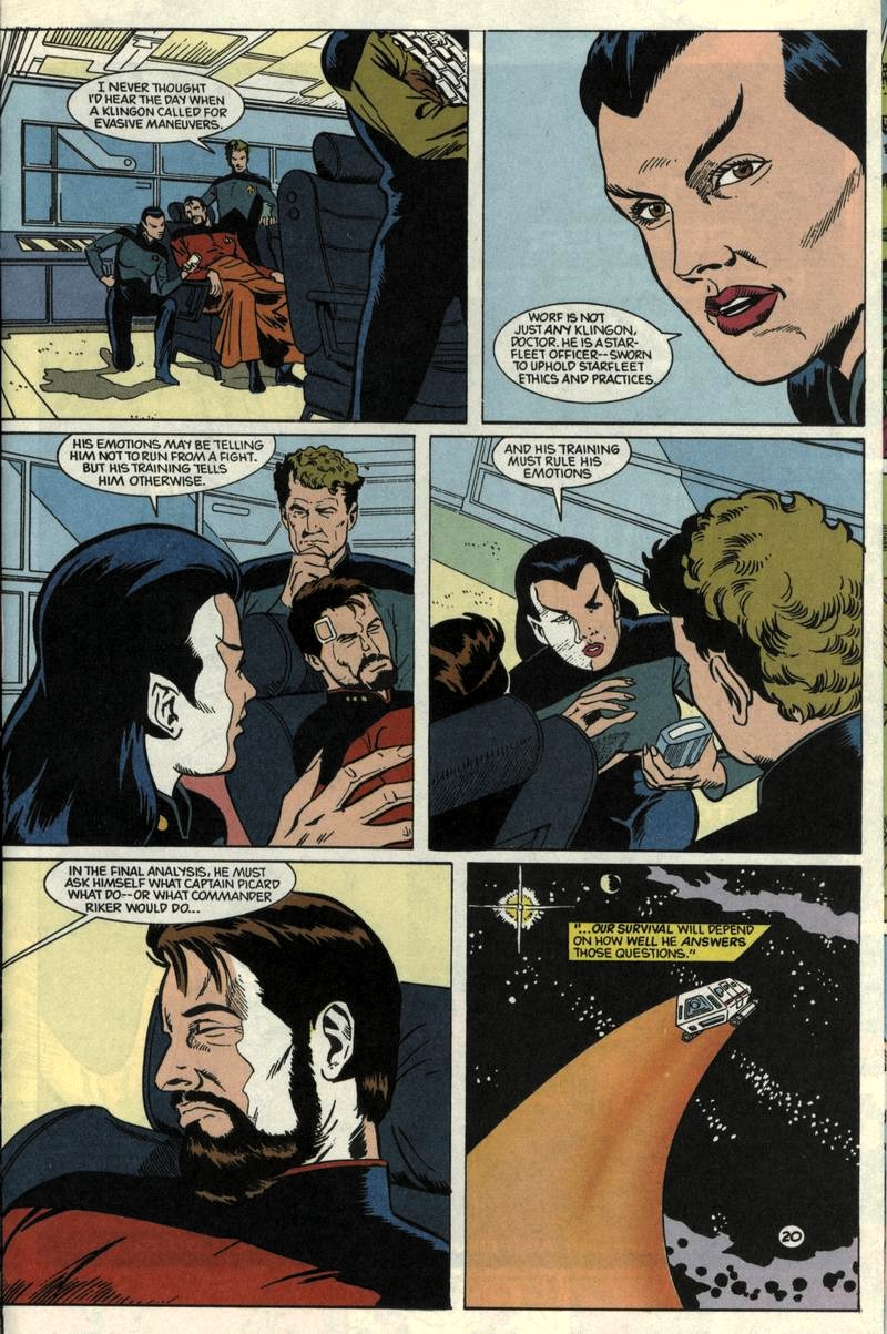 Read online Star Trek: The Next Generation (1989) comic -  Issue #21 - 21