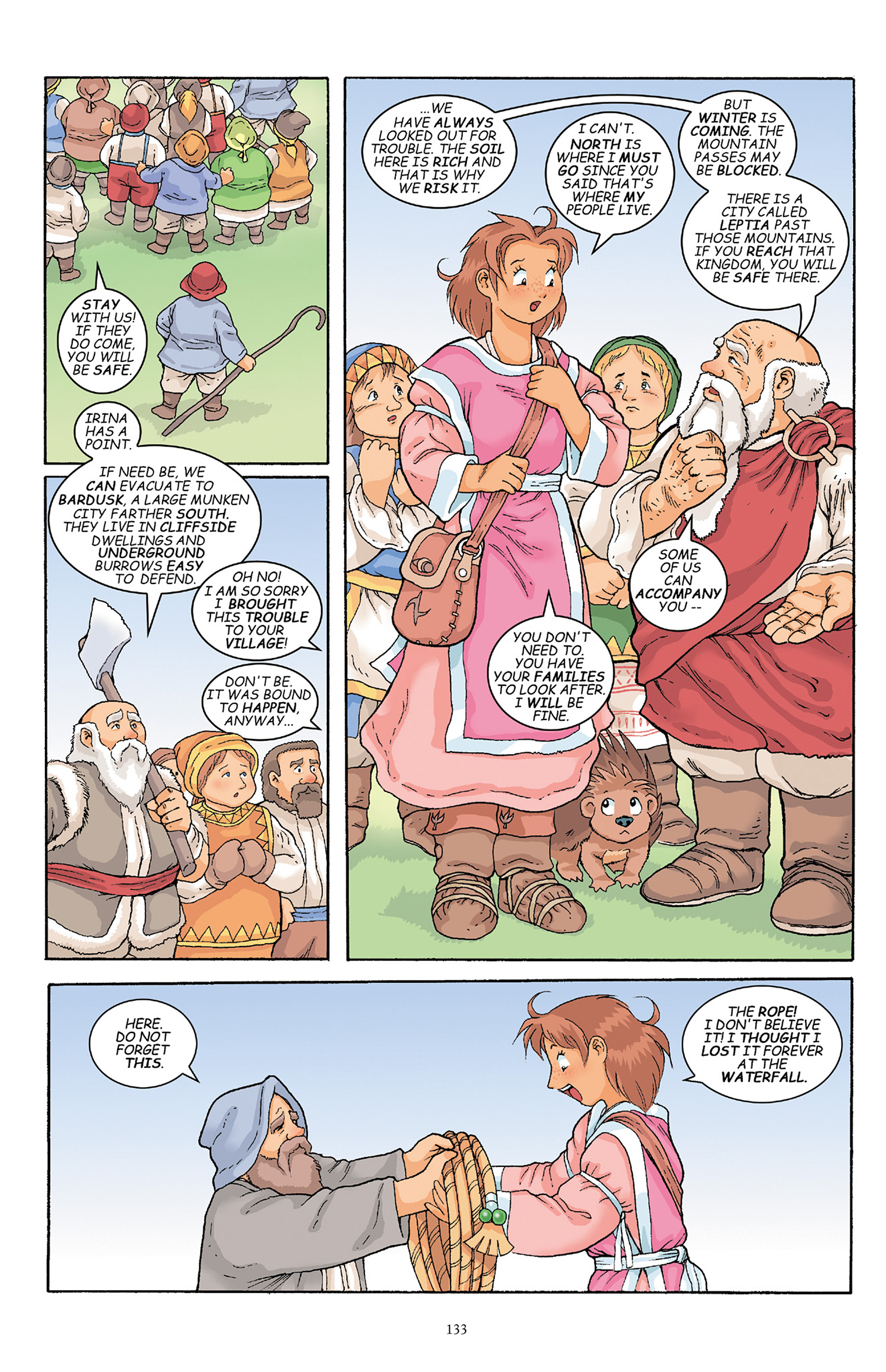 Read online Courageous Princess comic -  Issue # TPB 1 - 132