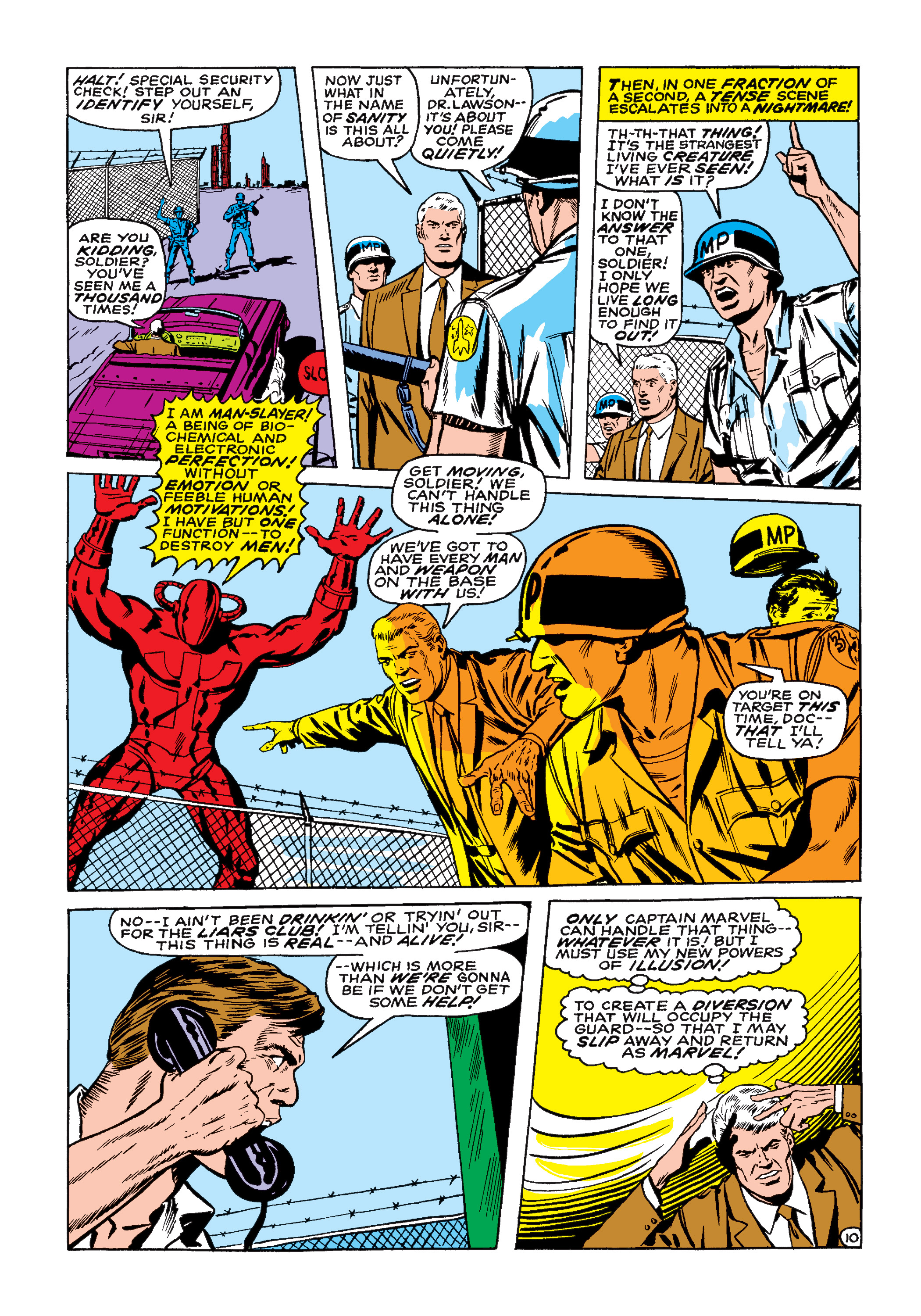 Read online Marvel Masterworks: Captain Marvel comic -  Issue # TPB 2 (Part 1) - 60