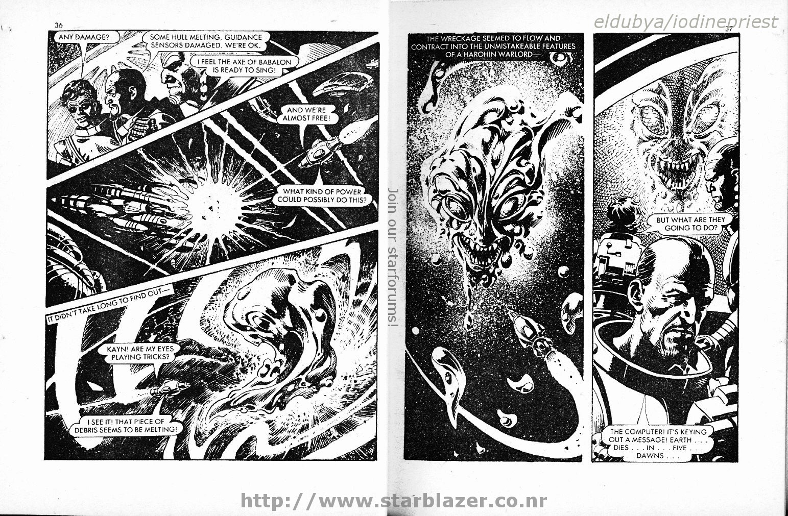 Read online Starblazer comic -  Issue #167 - 20