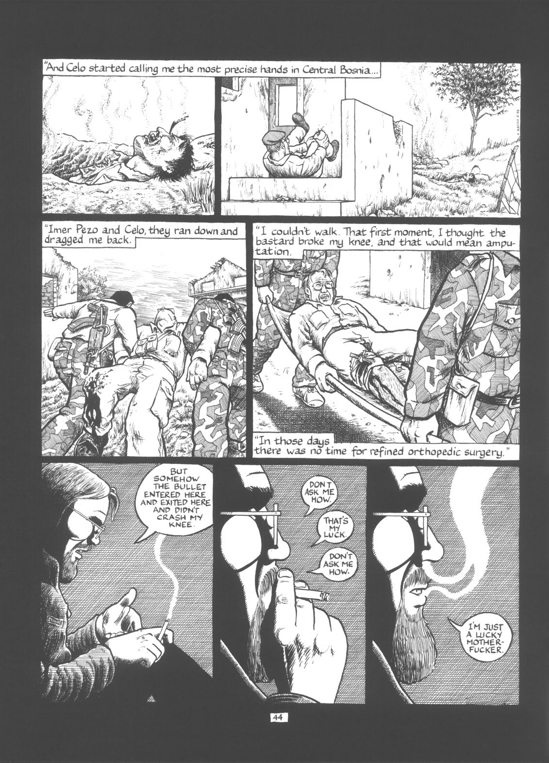 Read online The Fixer: A Story from Sarajevo comic -  Issue # TPB - 48