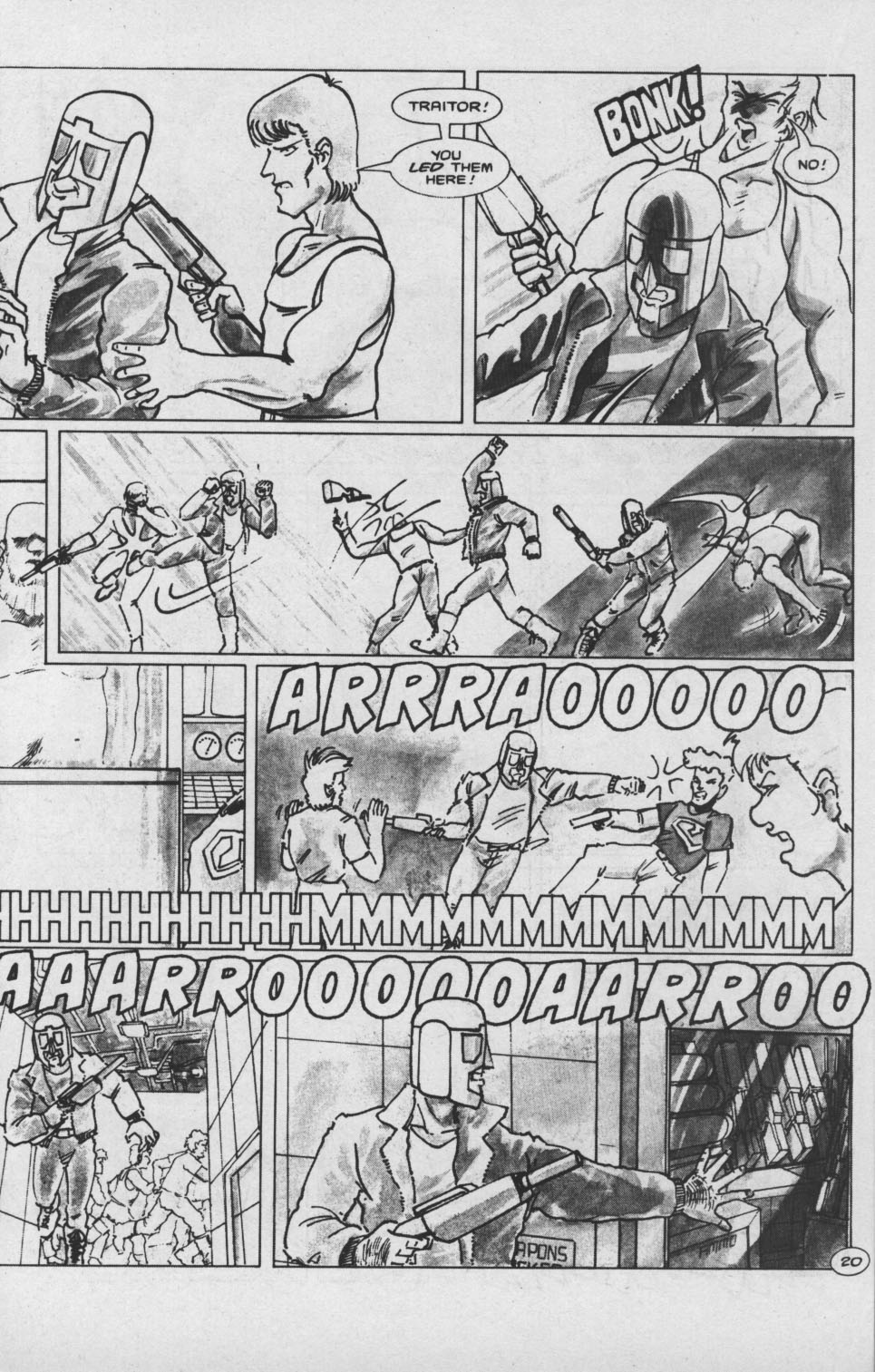 Read online Robotech II: The Sentinels - The Malcontent Uprisings comic -  Issue #7 - 22