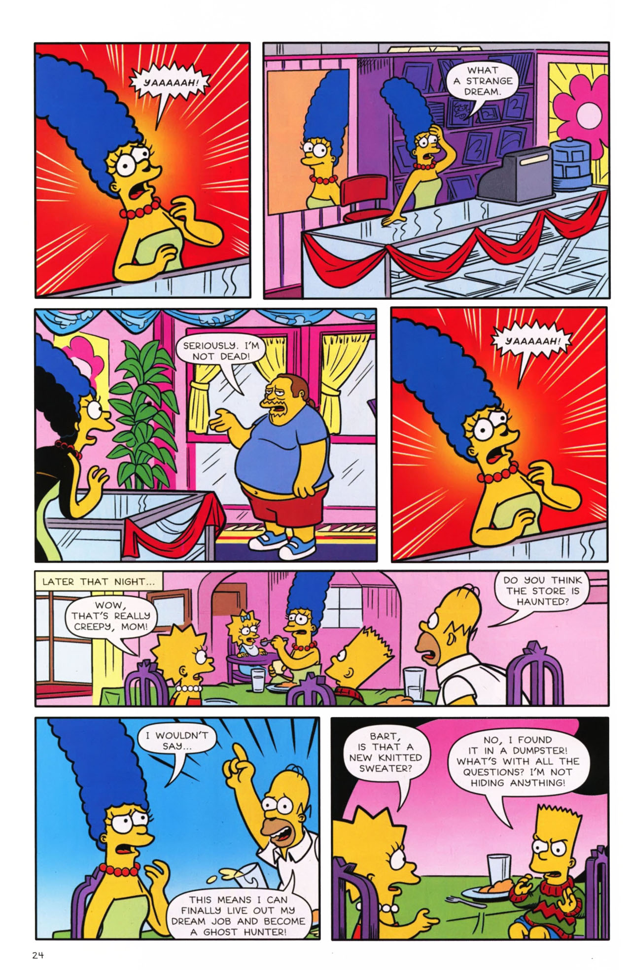 Read online Bongo Comics presents Comic Book Guy: The Comic Book comic -  Issue #3 - 19