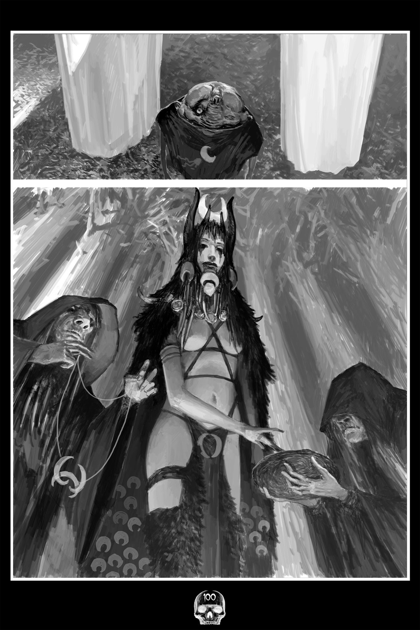 Read online Chronicles of Hate comic -  Issue # TPB 2 - 100