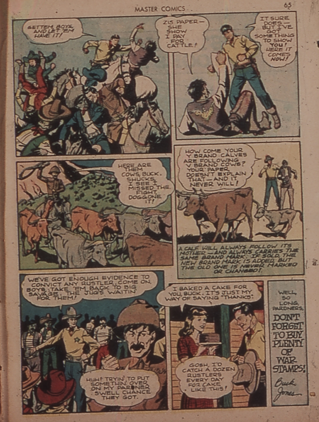 Read online Master Comics comic -  Issue #32 - 65