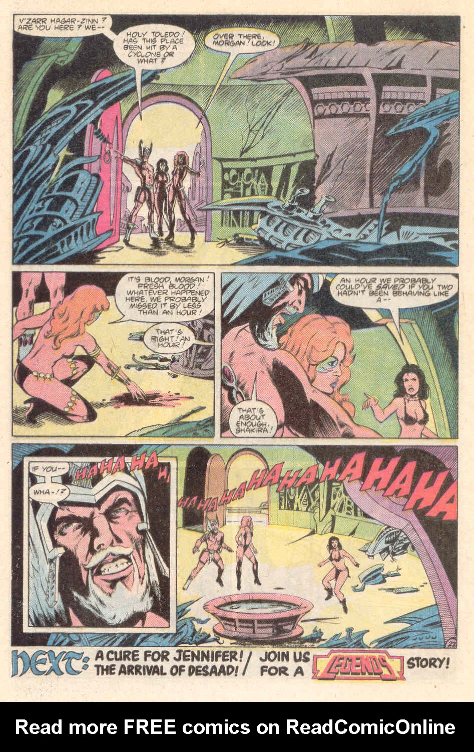 Read online Warlord (1976) comic -  Issue #113 - 23