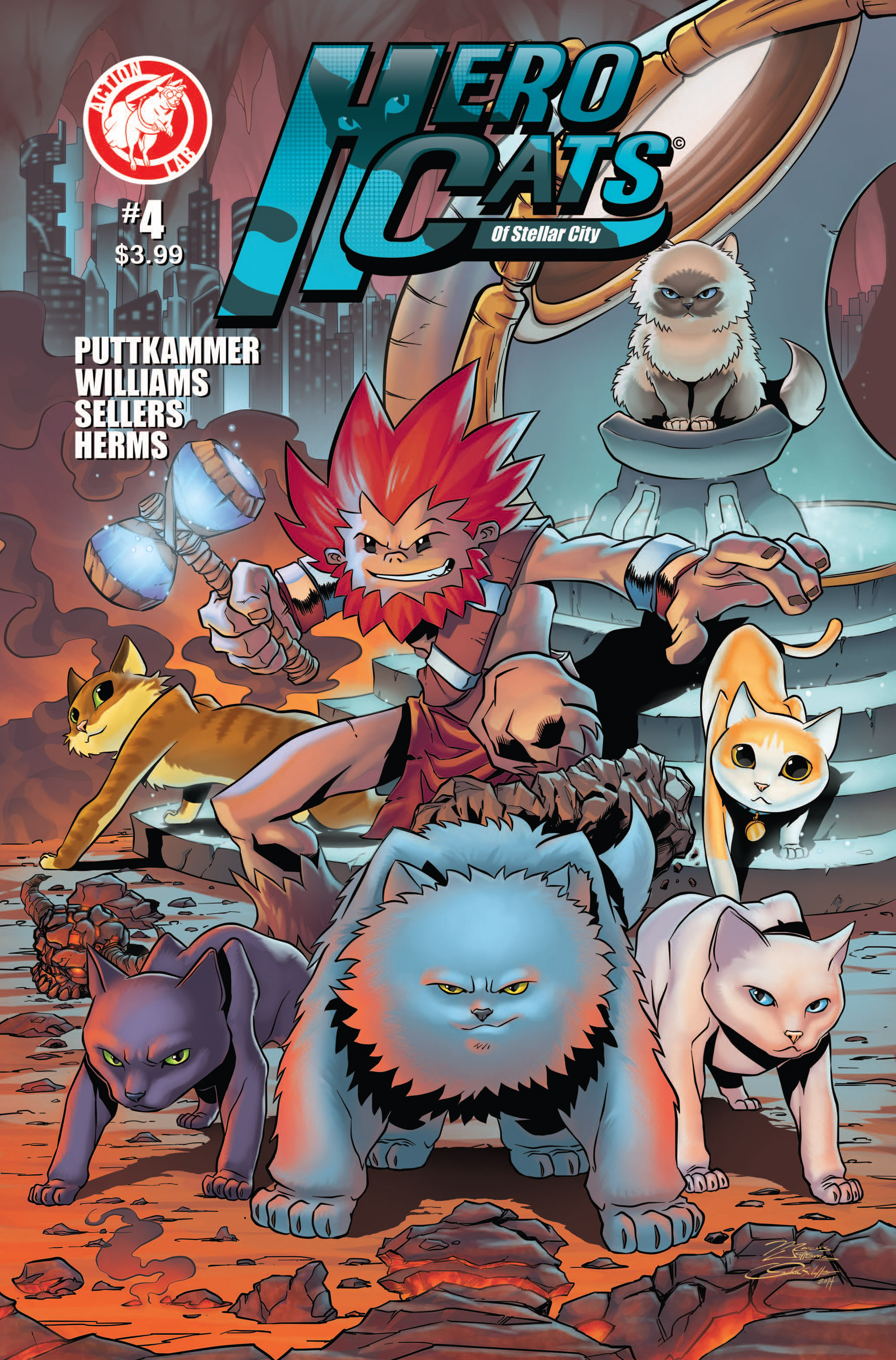 Read online Hero Cats comic -  Issue #4 - 1