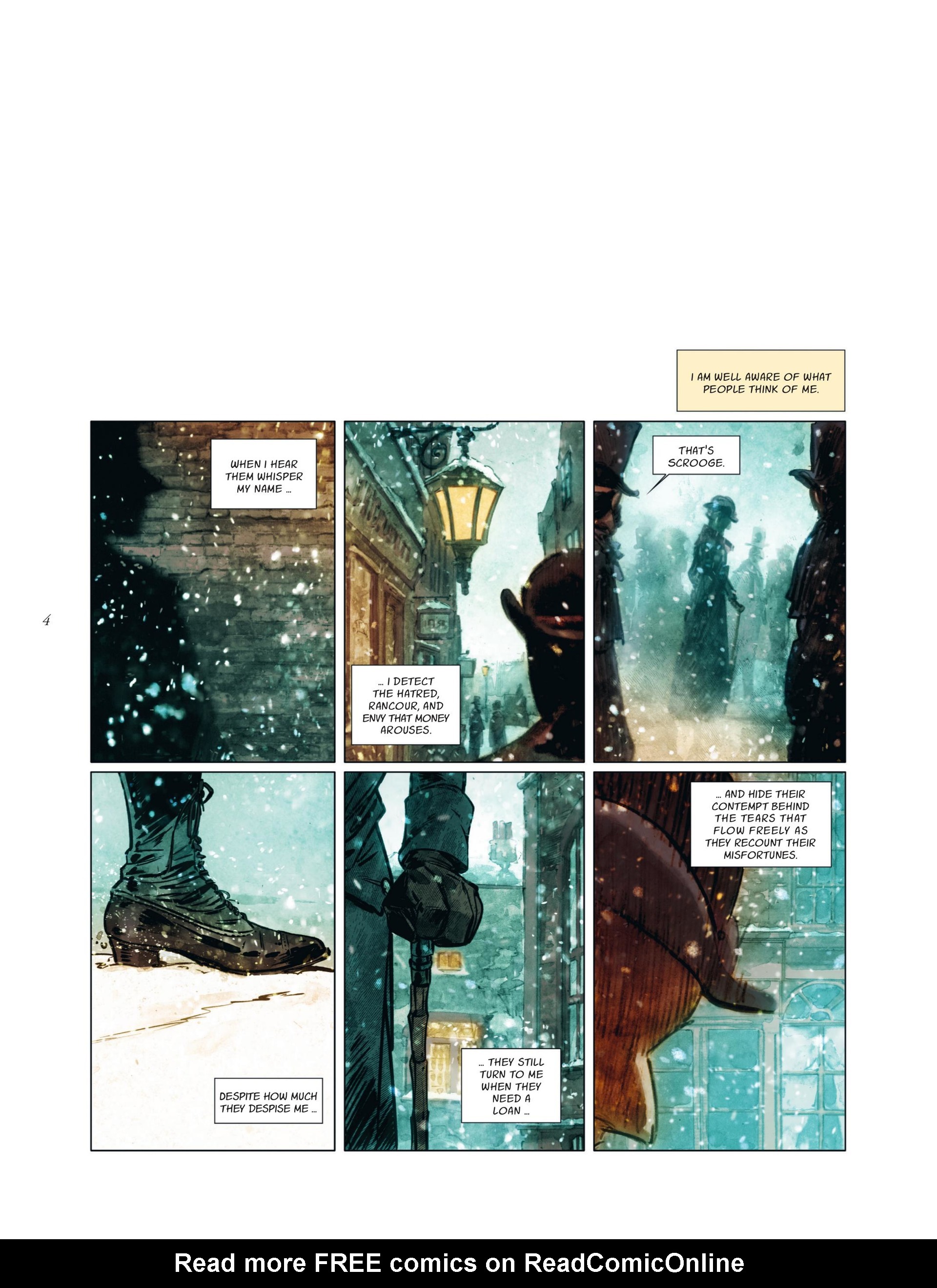 Read online A Christmas Carol: A Ghost Story comic -  Issue # Full - 6