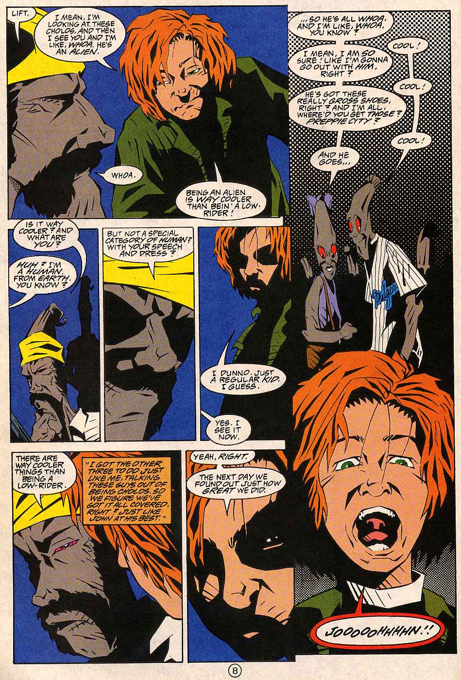 Read online Green Lantern: Mosaic comic -  Issue #8 - 8