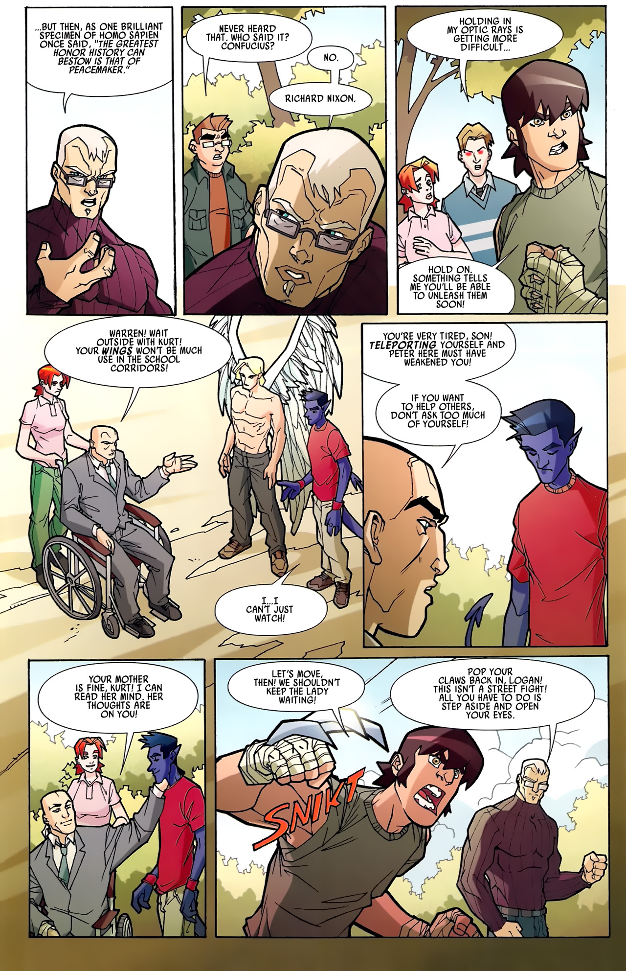 Read online X-Campus comic -  Issue #4 - 35