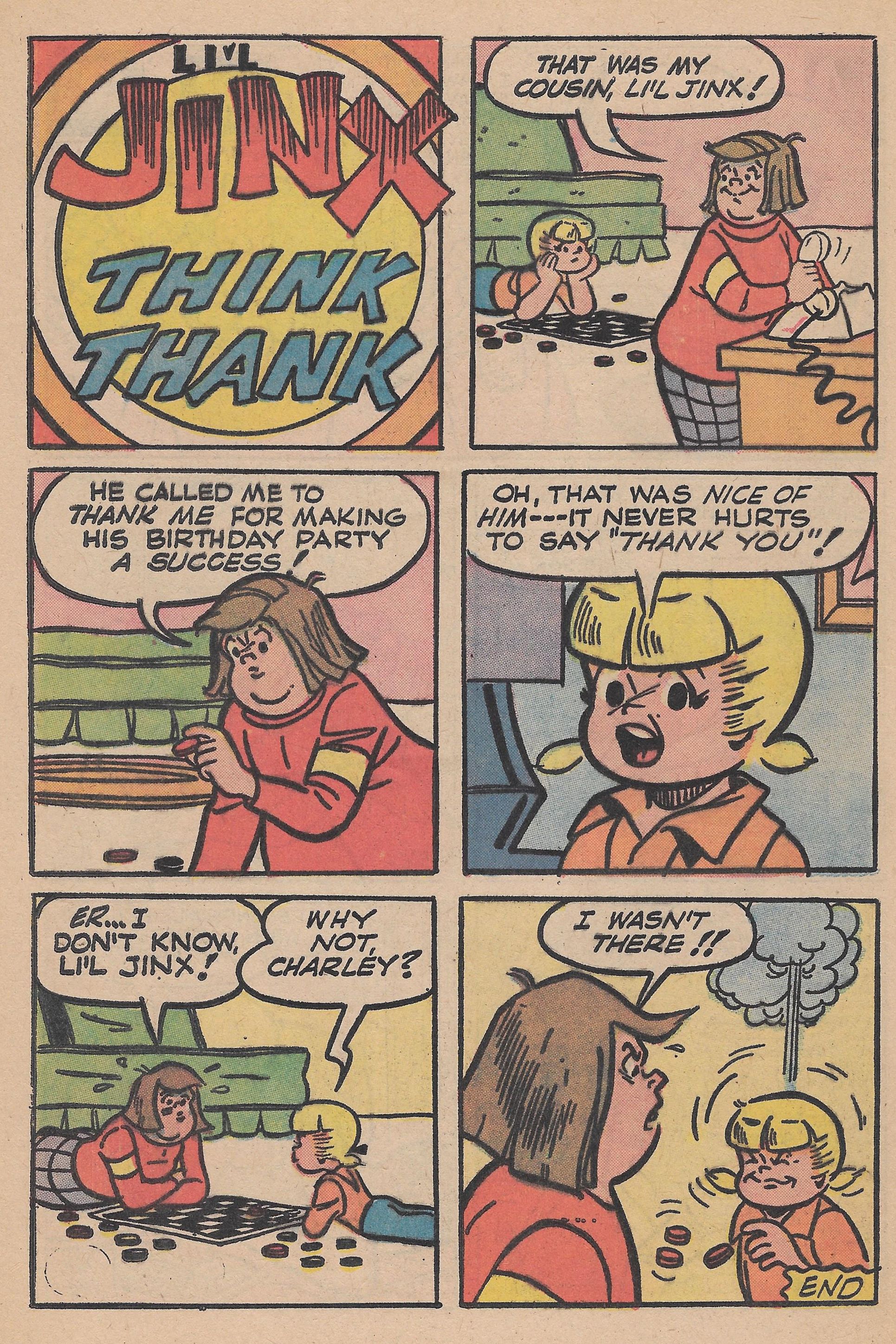 Read online Archie's TV Laugh-Out comic -  Issue #19 - 36