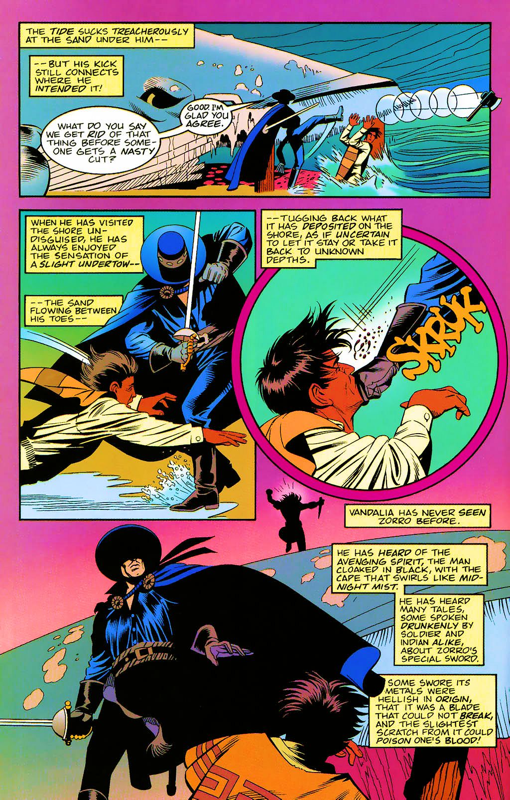 Read online Zorro (1993) comic -  Issue #5 - 5
