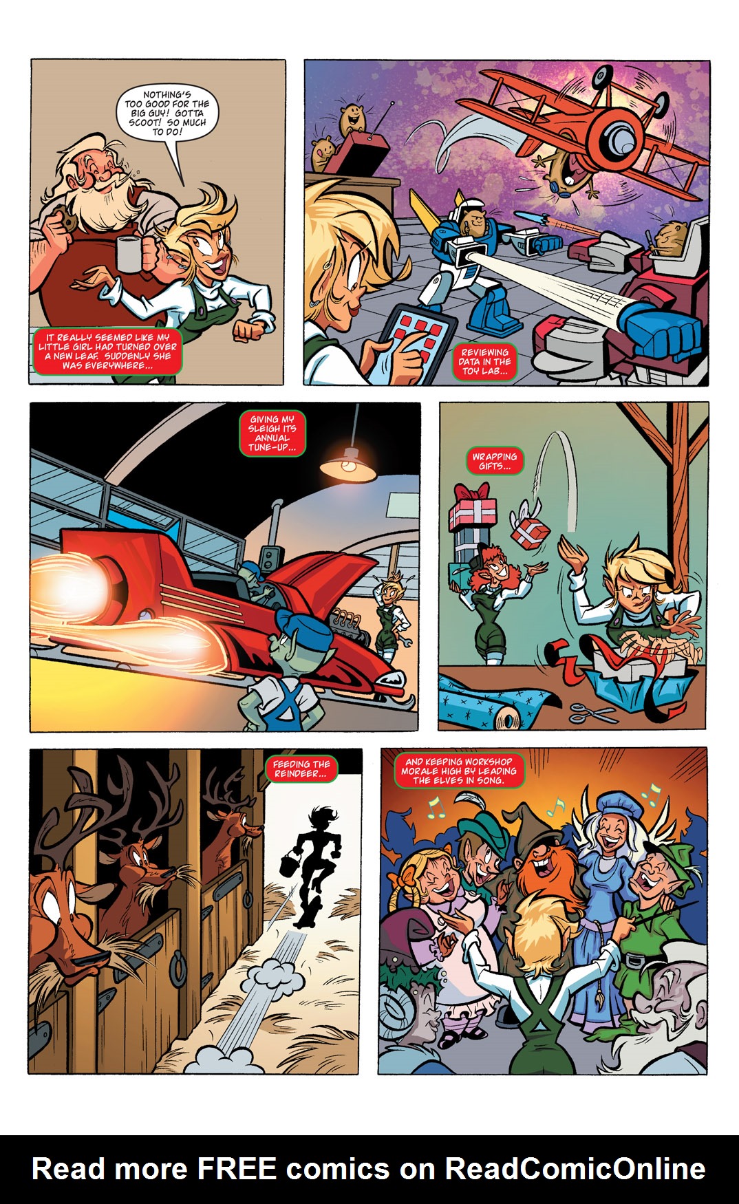 Read online Jingle Belle: Gift-Wrapped comic -  Issue # Full - 13
