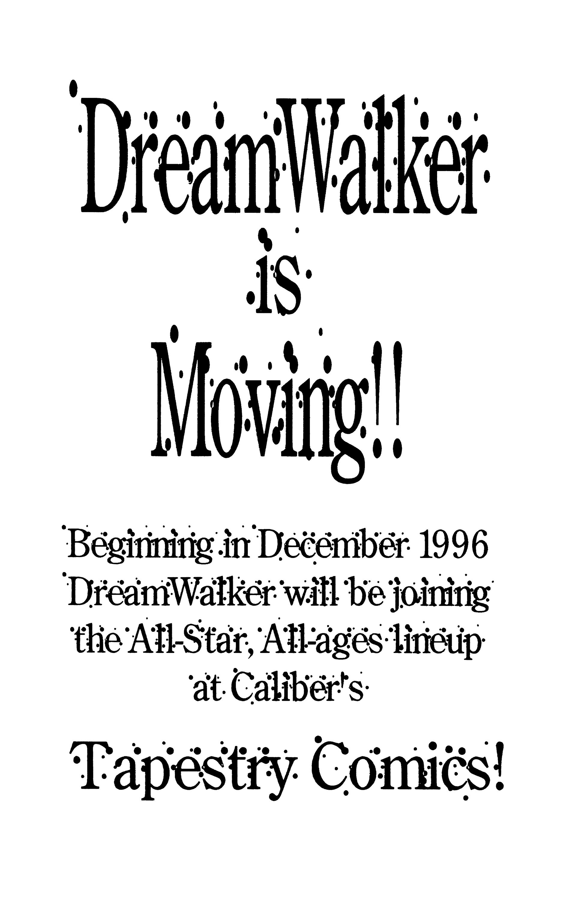 Read online Dreamwalker (1995) comic -  Issue #5 - 33