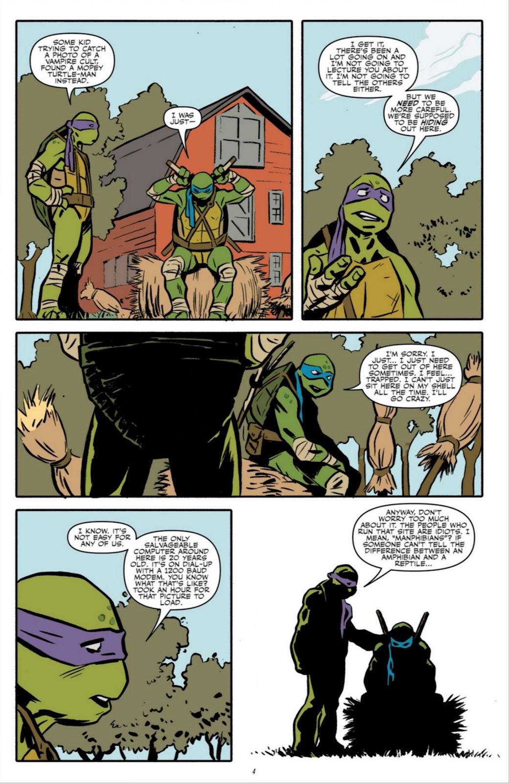 The X-Files/Teenage Mutant Ninja Turtles: Conspiracy issue Full - Page 6