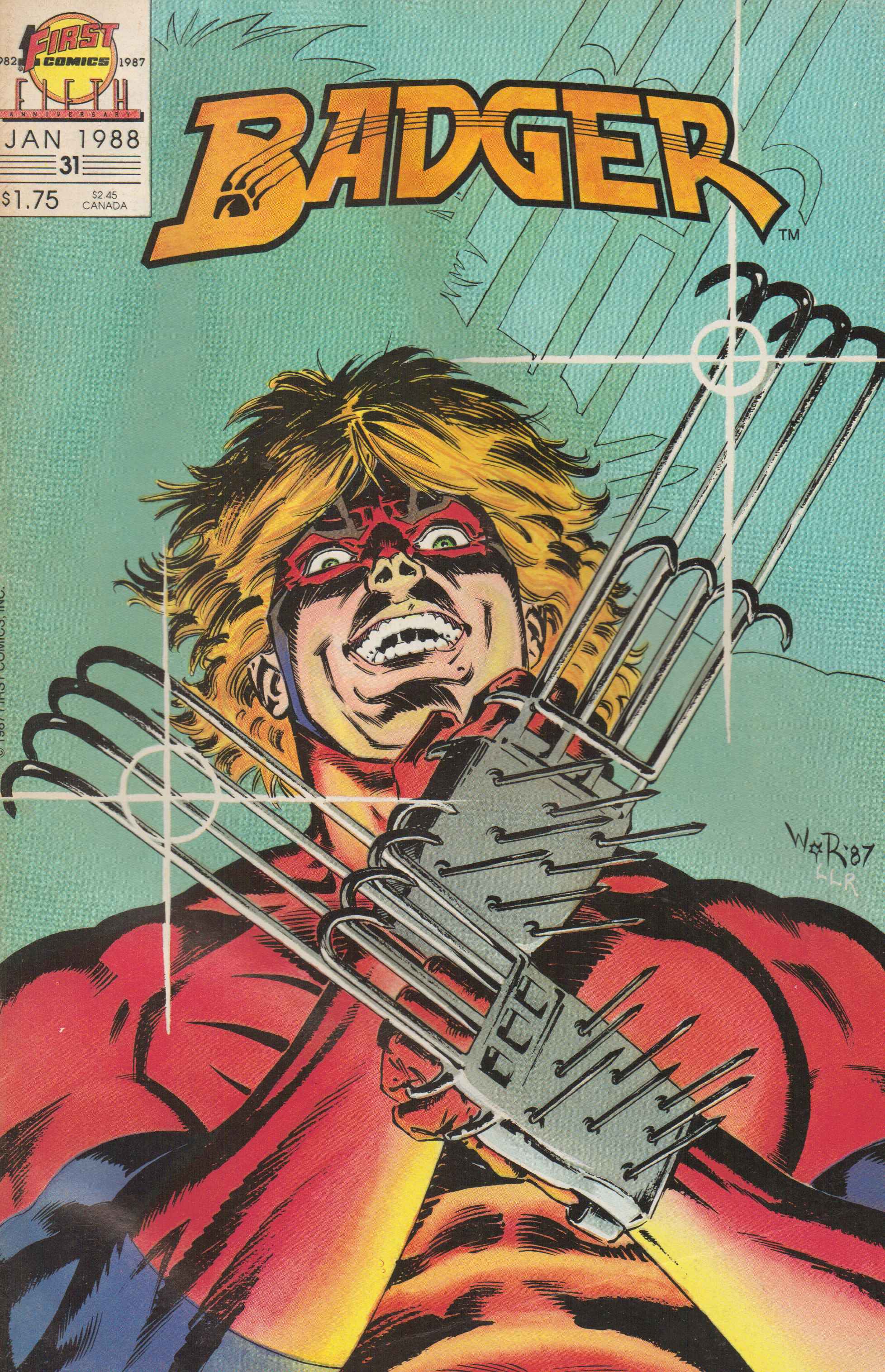 Read online The Badger comic -  Issue #31 - 1