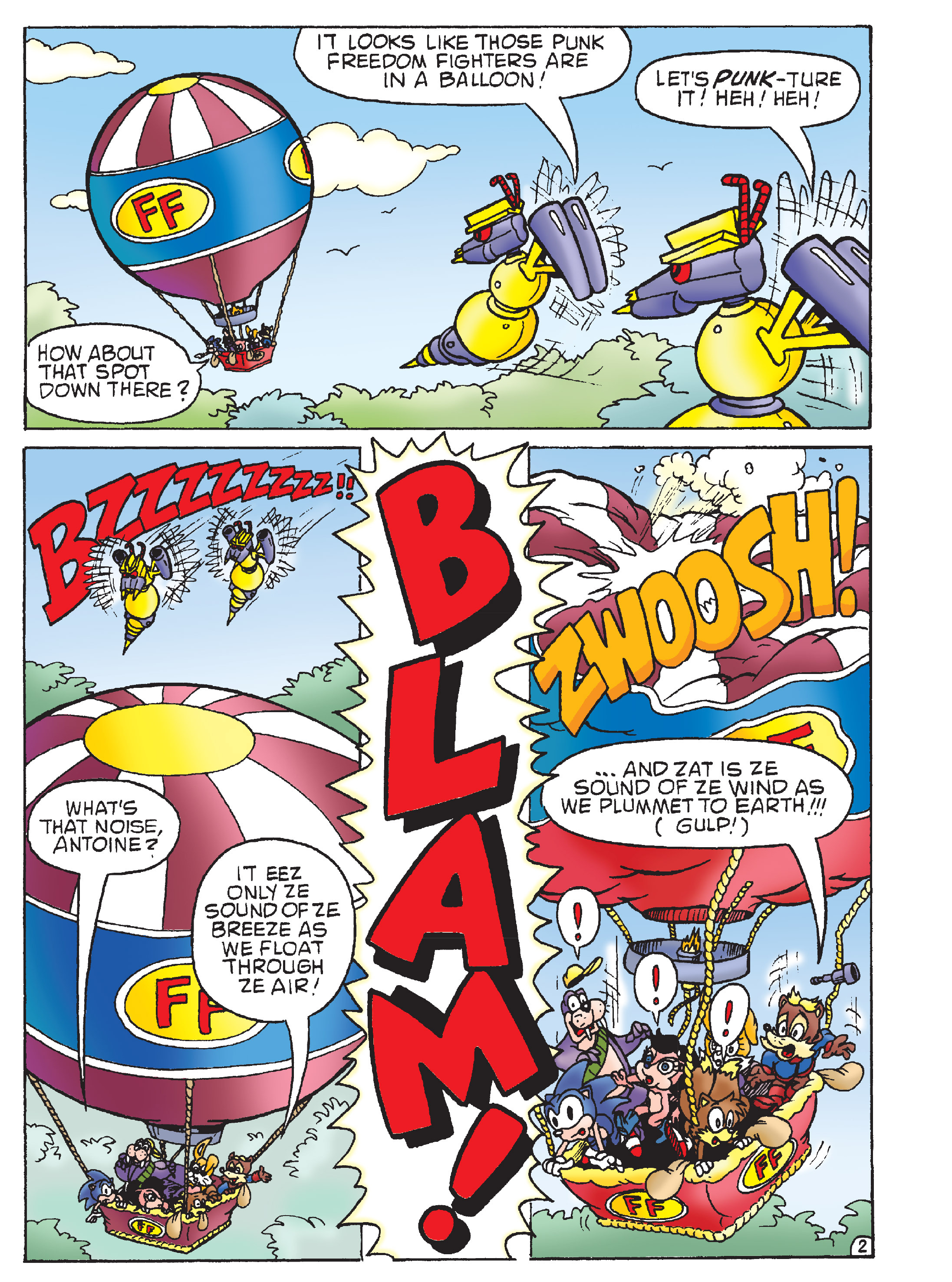 Read online Sonic Super Digest comic -  Issue #8 - 9