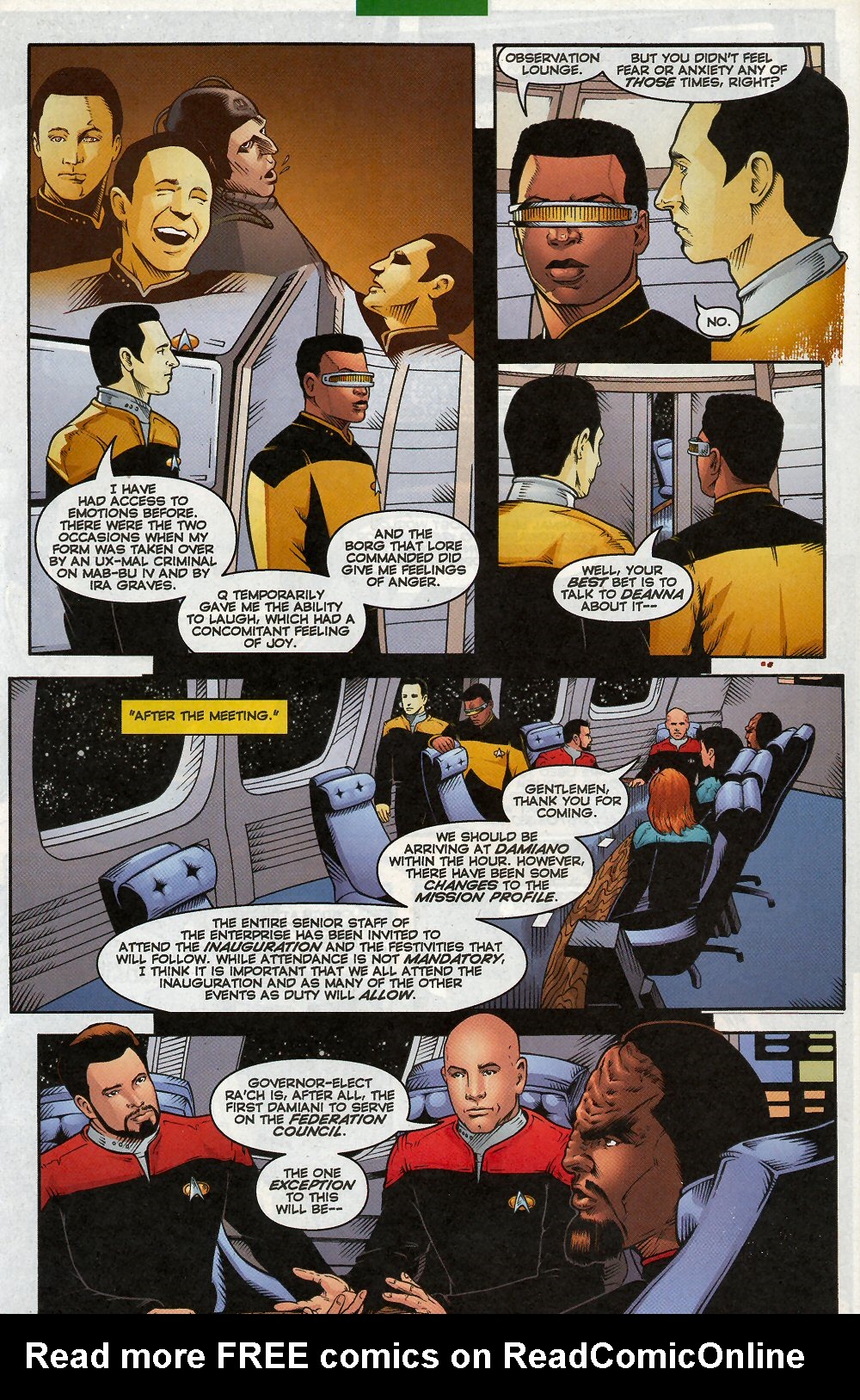 Read online Star Trek: The Next Generation - Perchance to Dream comic -  Issue #1 - 10