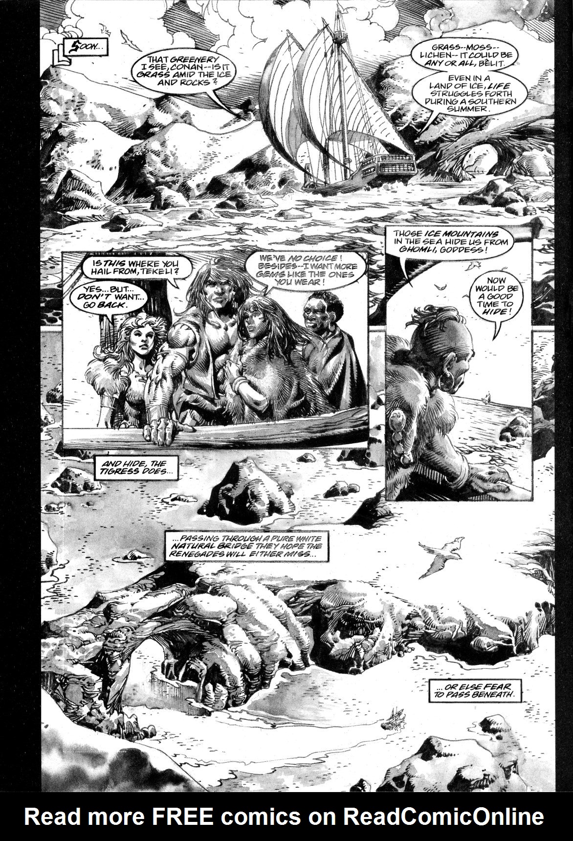 Read online Conan the Savage comic -  Issue #3 - 40