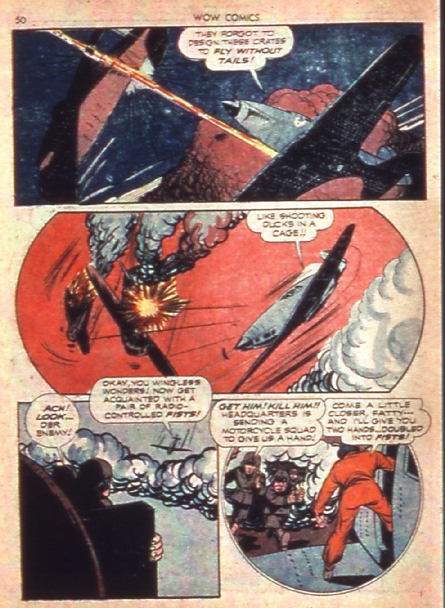 Read online Wow Comics comic -  Issue #8 - 51