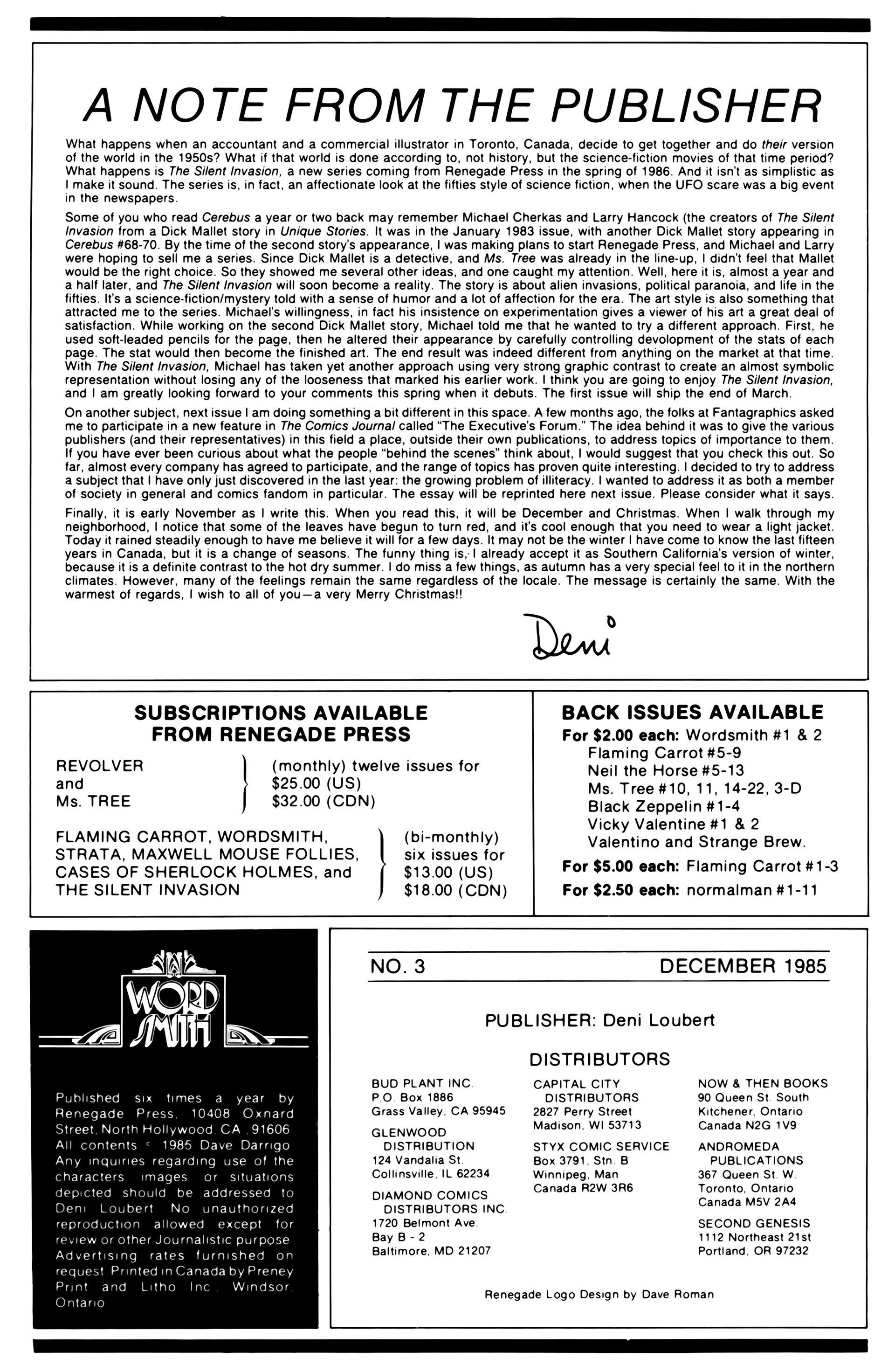 Read online Wordsmith comic -  Issue #3 - 2