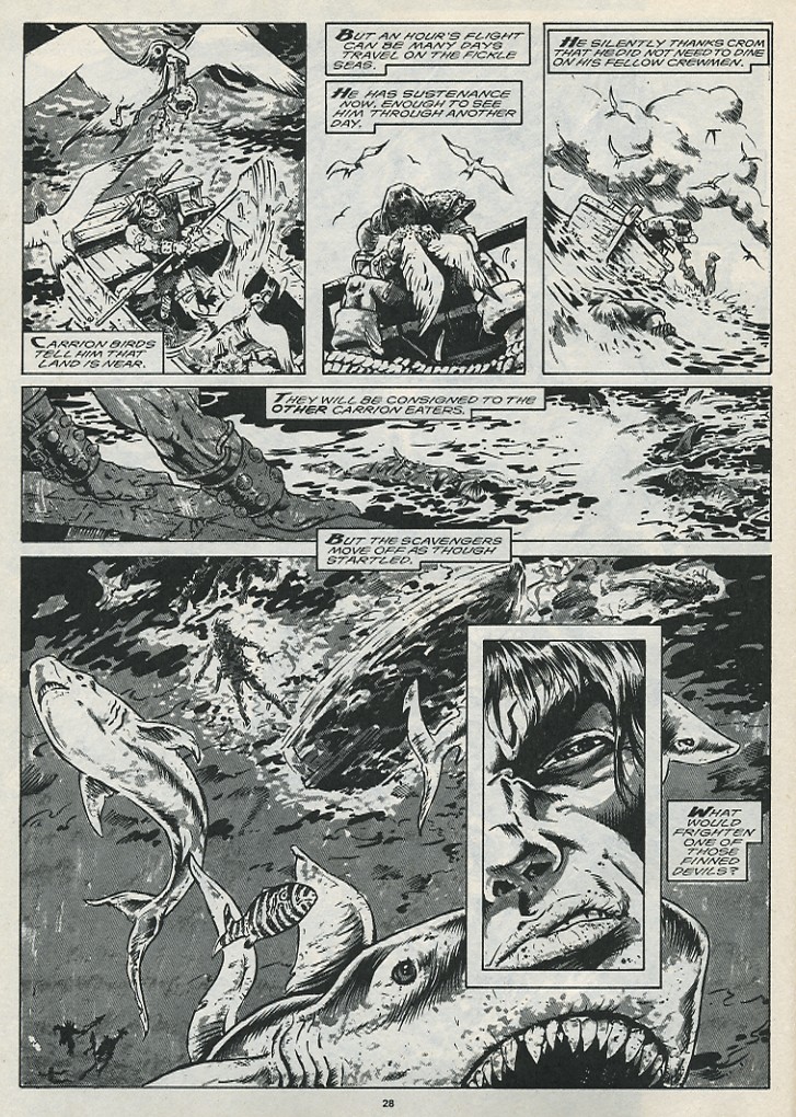 The Savage Sword Of Conan issue 176 - Page 30