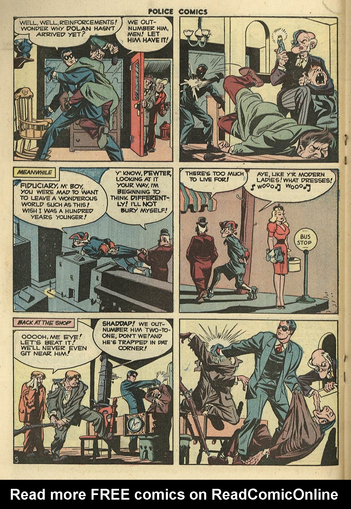 Read online Police Comics comic -  Issue #100 - 18