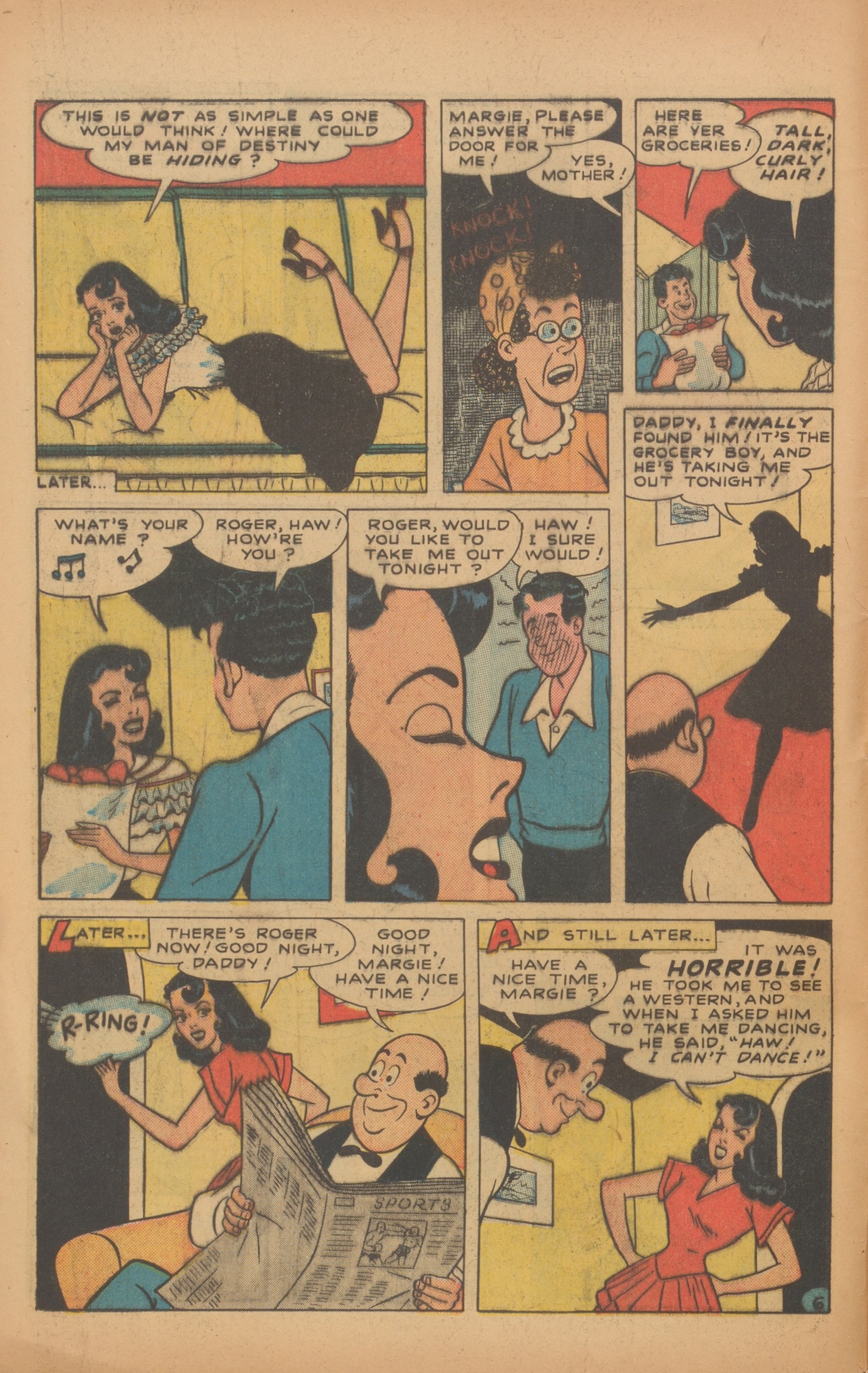 Read online Margie Comics comic -  Issue #44 - 8