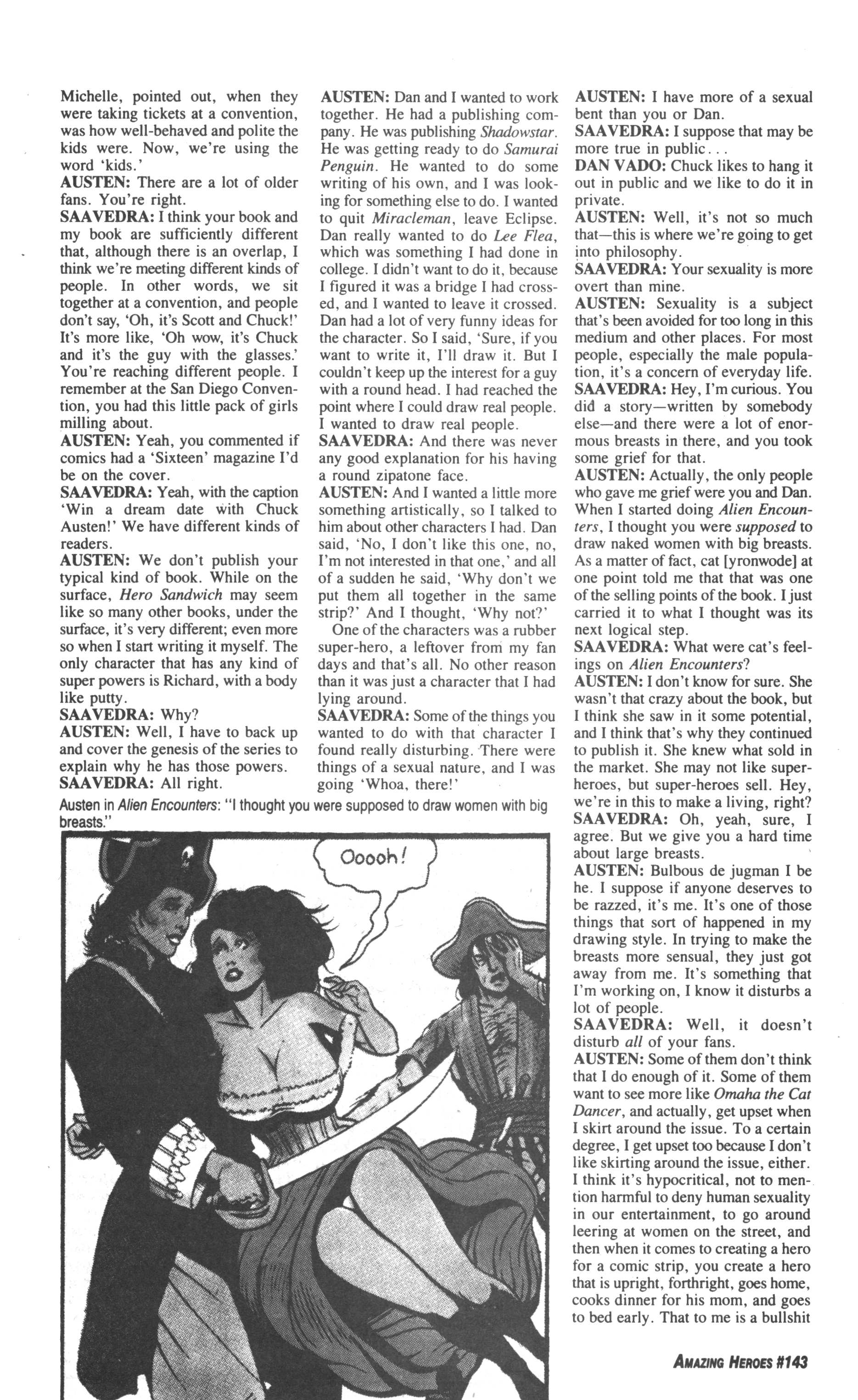 Read online Amazing Heroes comic -  Issue #143 - 16