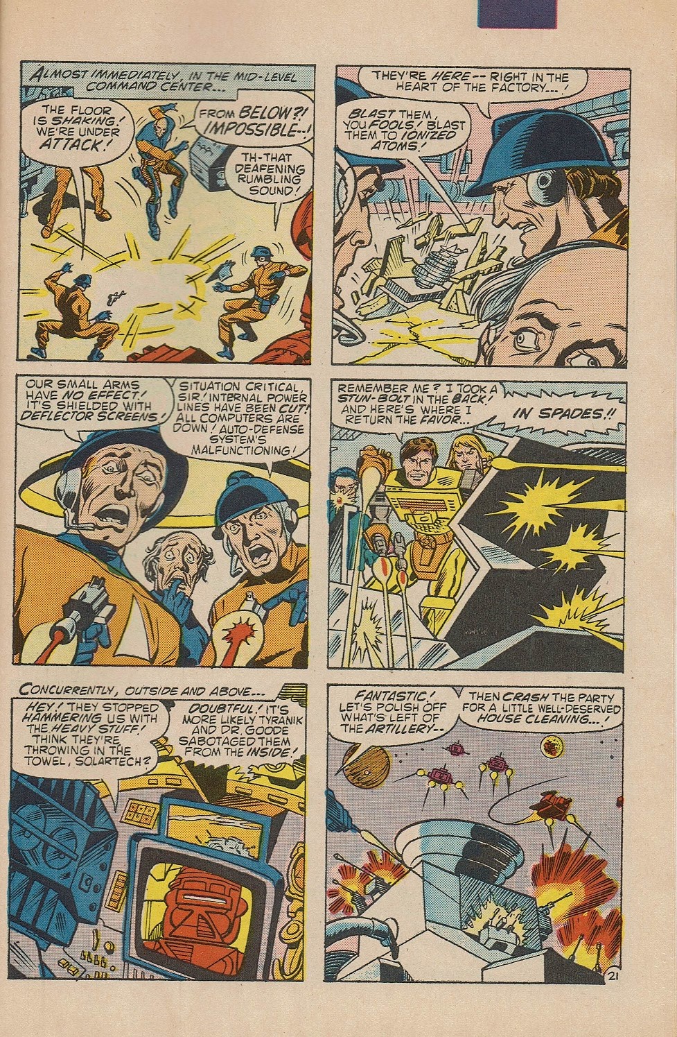 Read online ManTech Robot Warriors comic -  Issue #4 - 31