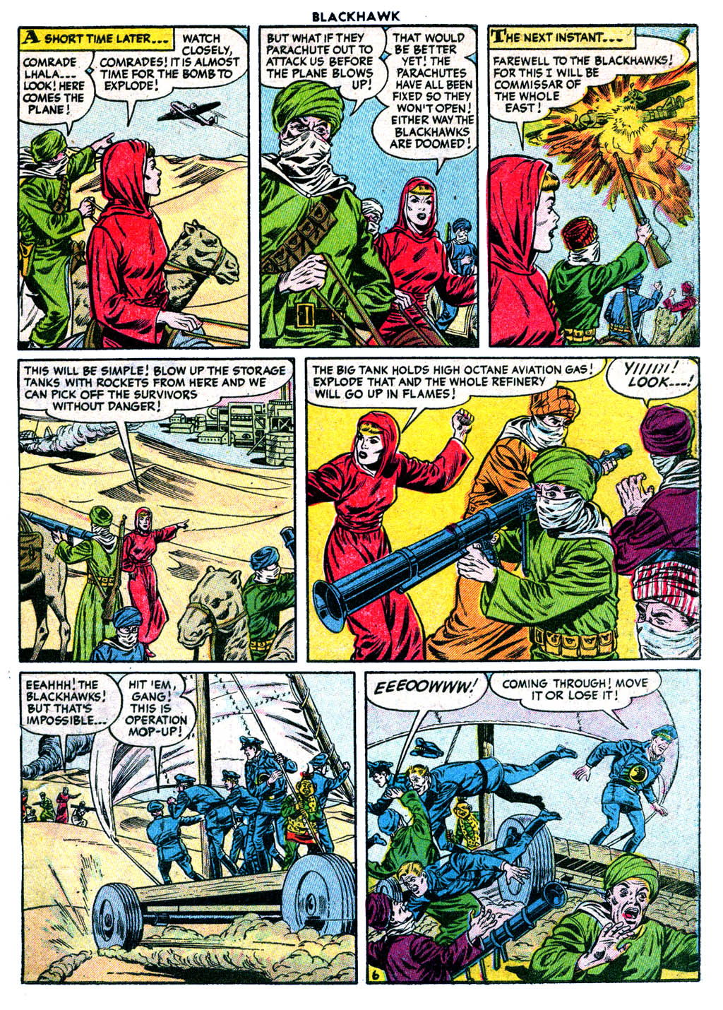 Read online Blackhawk (1957) comic -  Issue #95 - 31