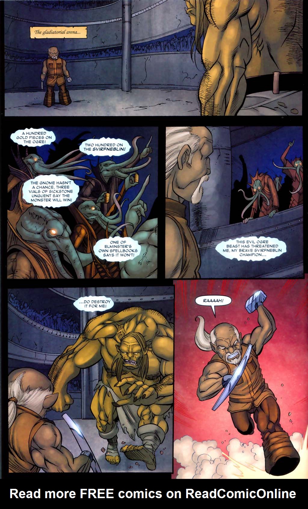 Read online Forgotten Realms: Exile comic -  Issue #3 - 7