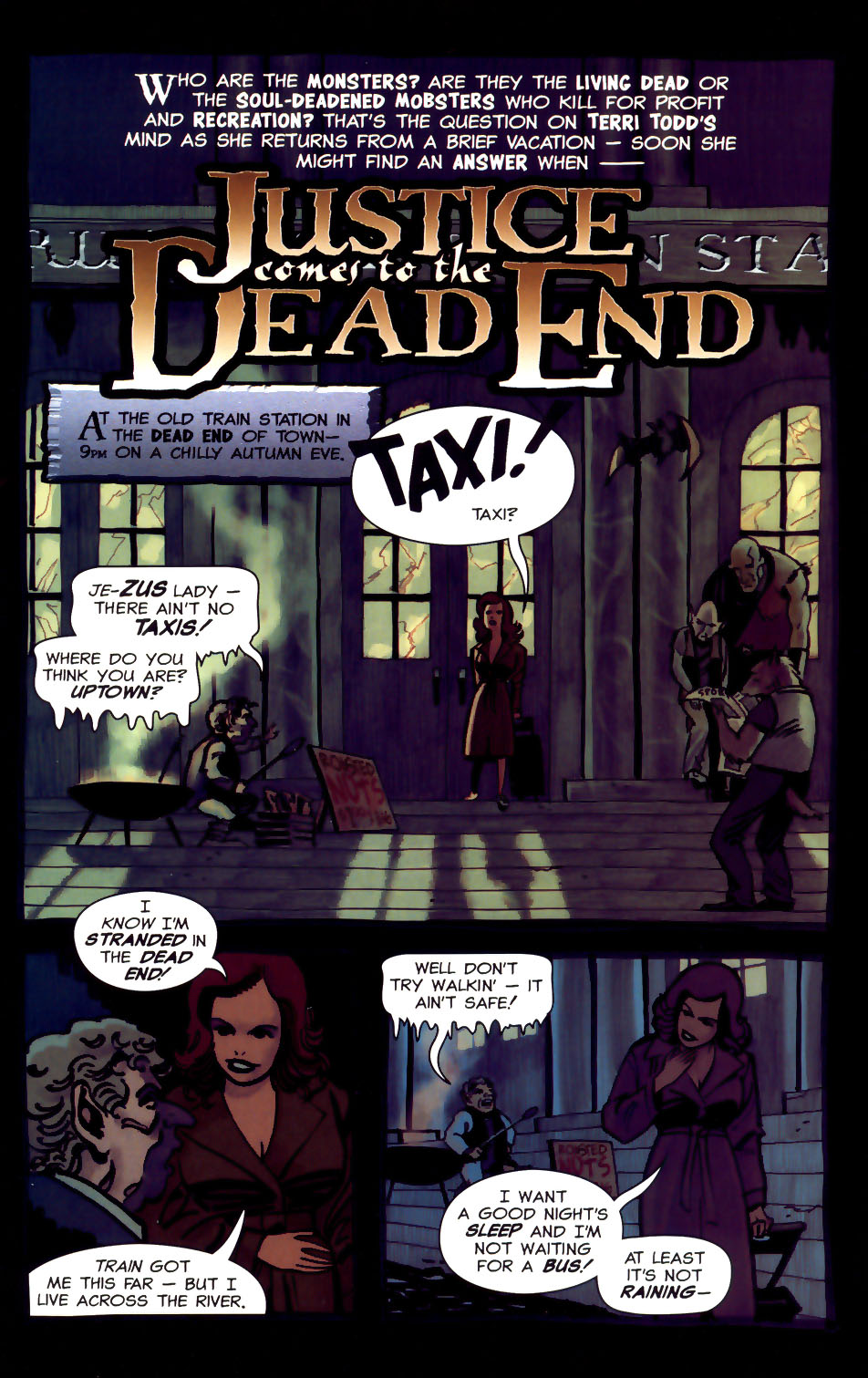 Read online Frankenstein Mobster comic -  Issue #0 - 3