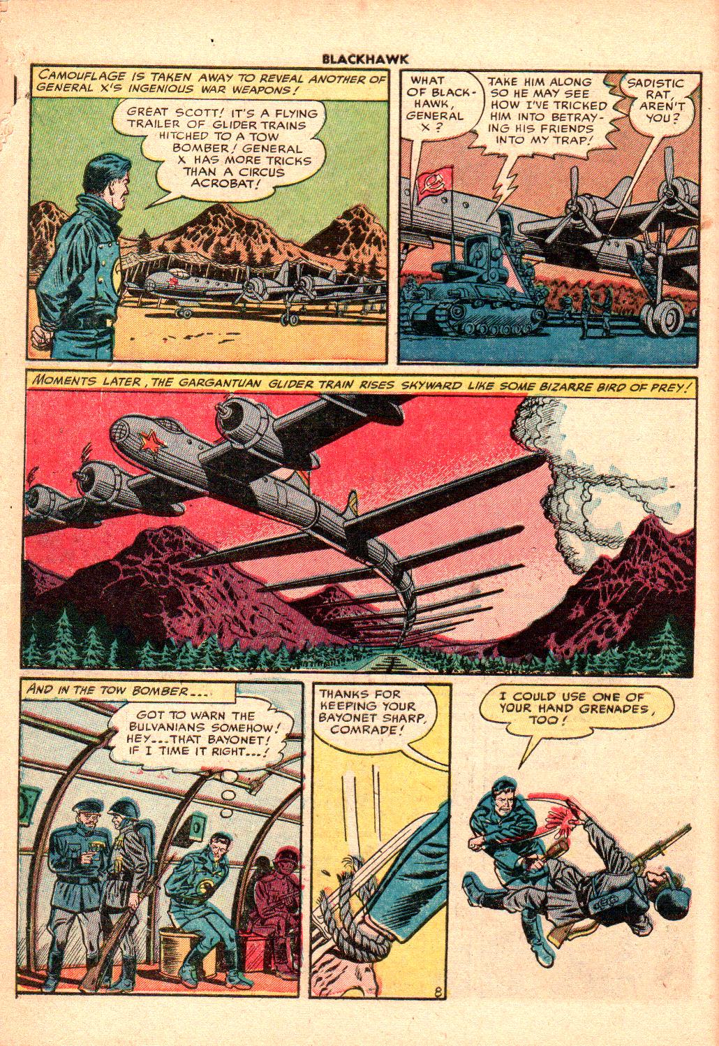 Read online Blackhawk (1957) comic -  Issue #62 - 10
