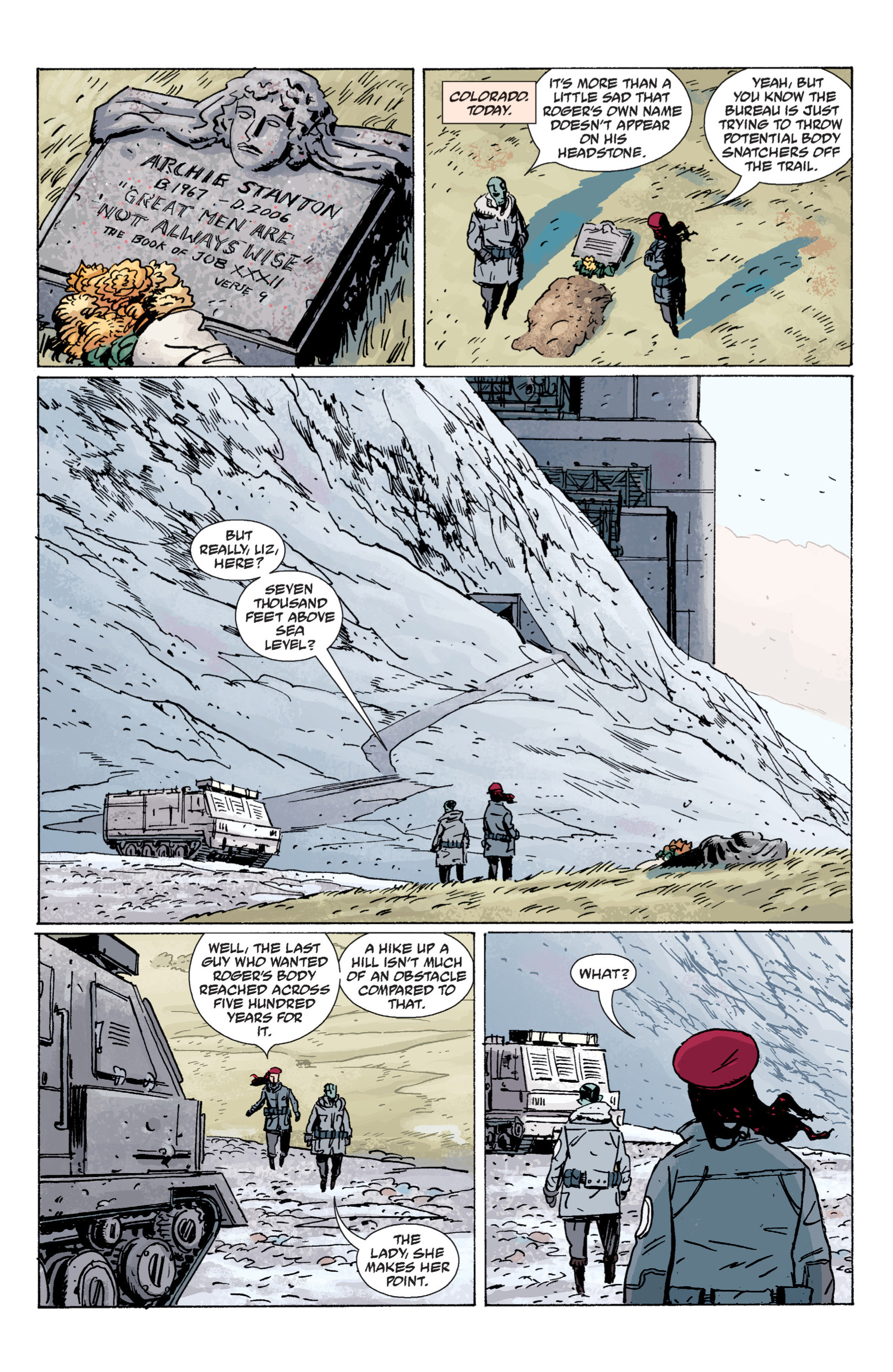 Read online B.P.R.D.: Hollow Earth and Other Stories comic -  Issue # TPB 7 - 16