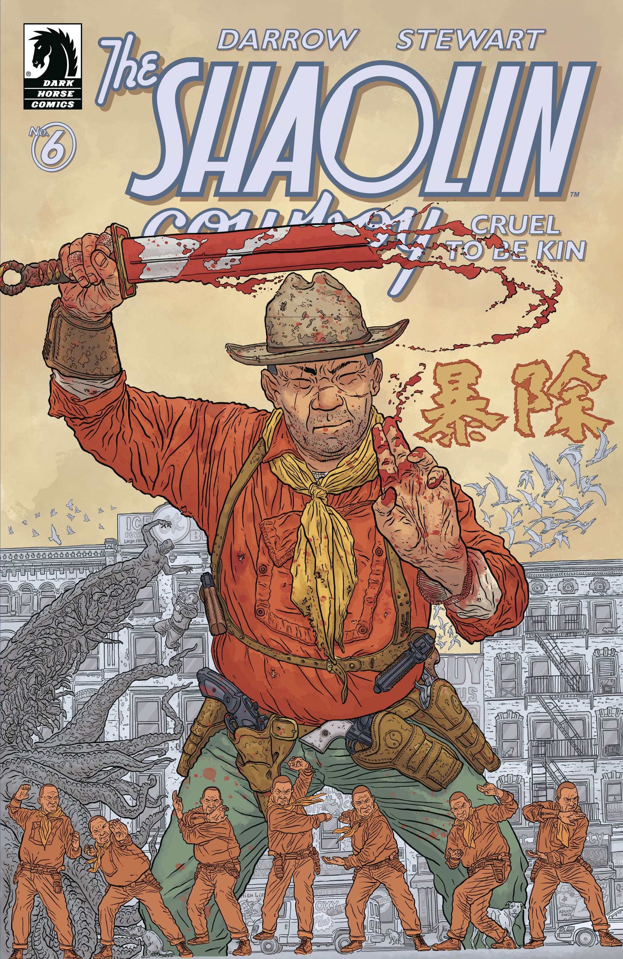 Read online Shaolin Cowboy: Cruel to Be Kin comic -  Issue #6 - 1