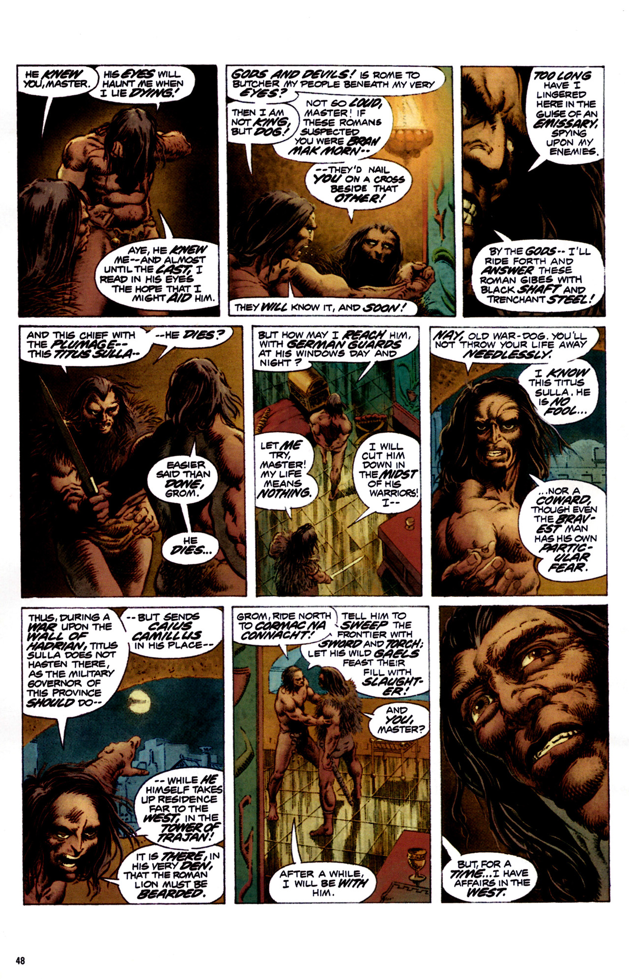 Read online Robert E. Howard's Savage Sword comic -  Issue #1 - 49