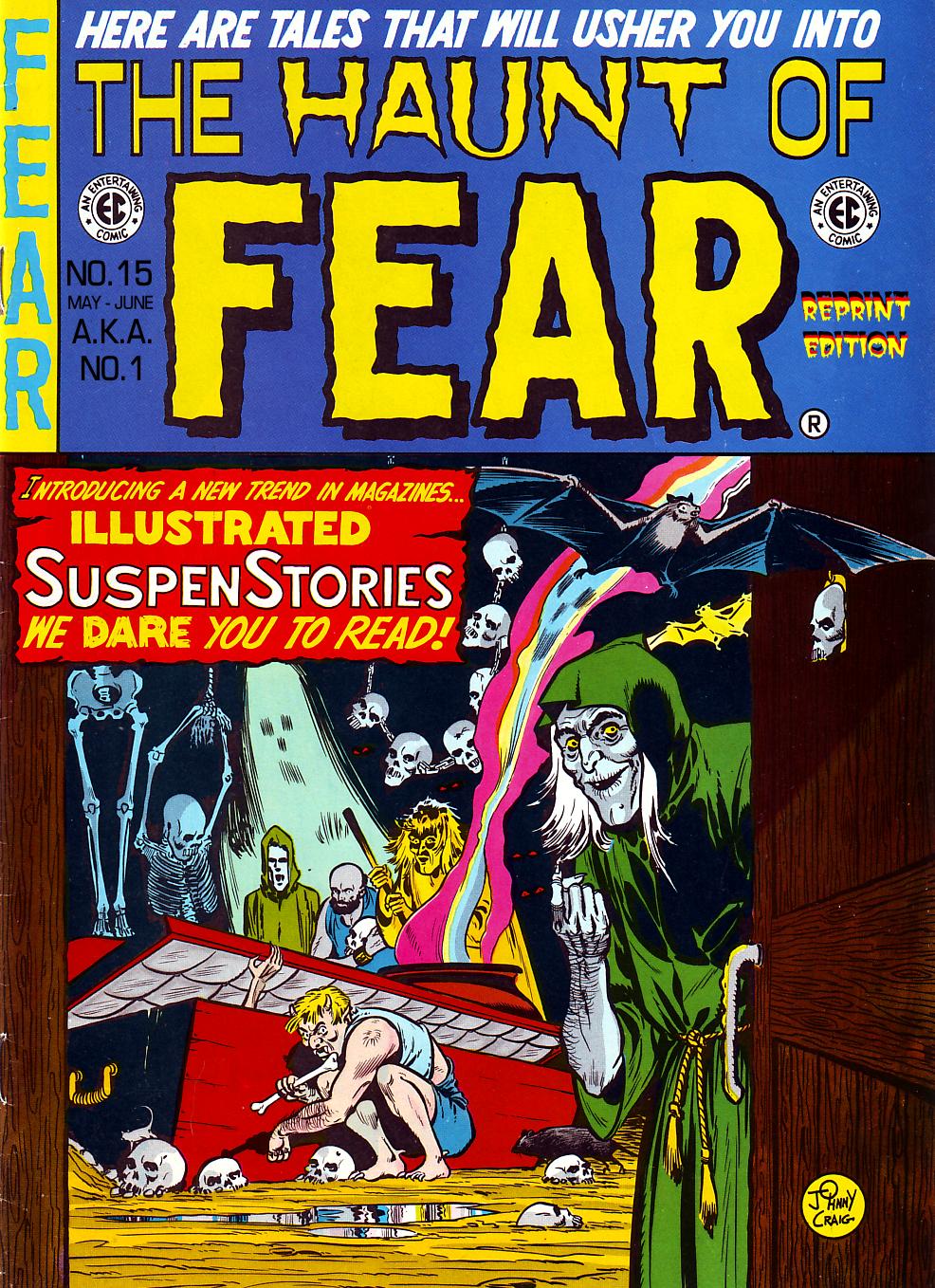 Read online Haunt of Fear comic -  Issue #1 - 1