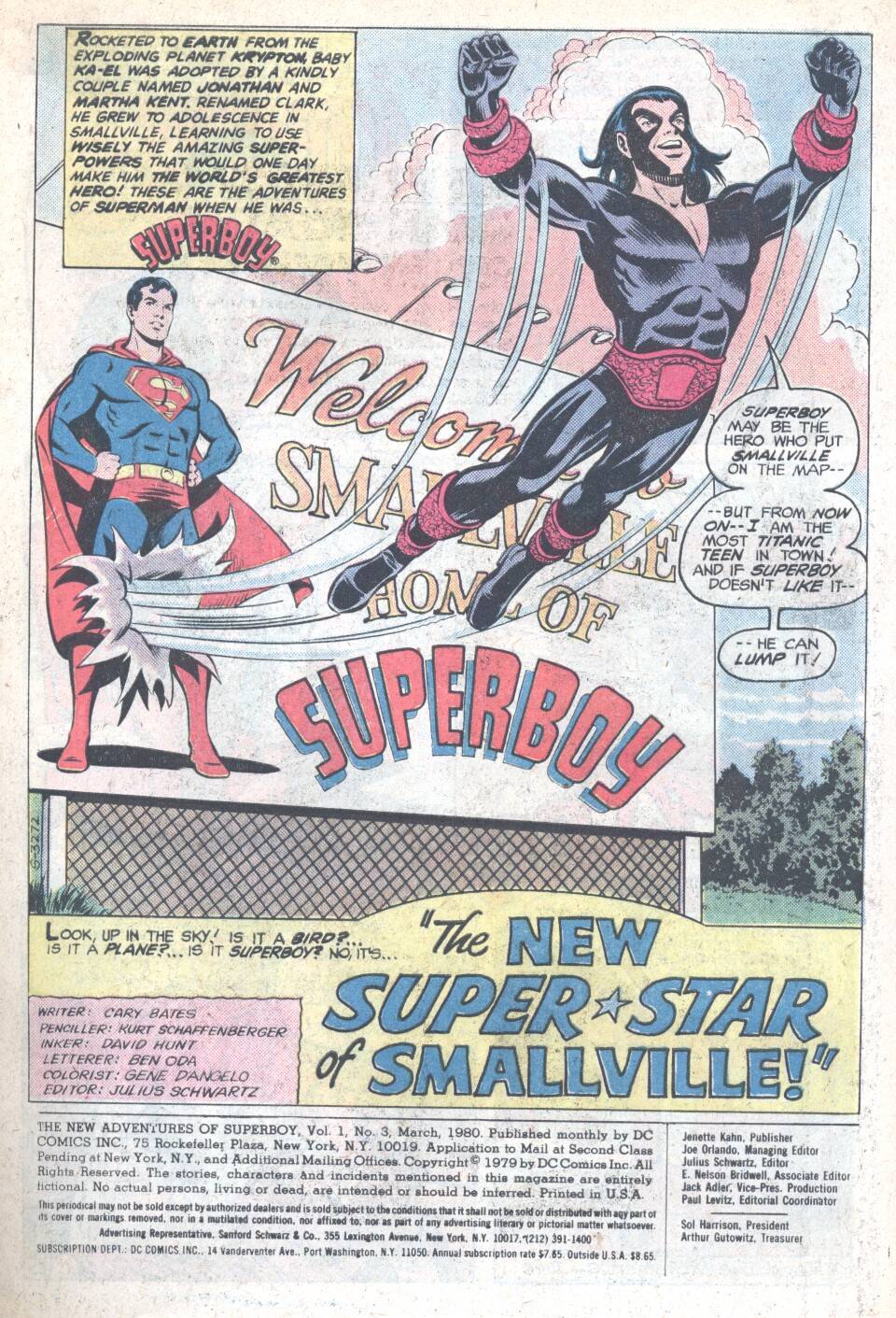Read online The New Adventures of Superboy comic -  Issue #3 - 2