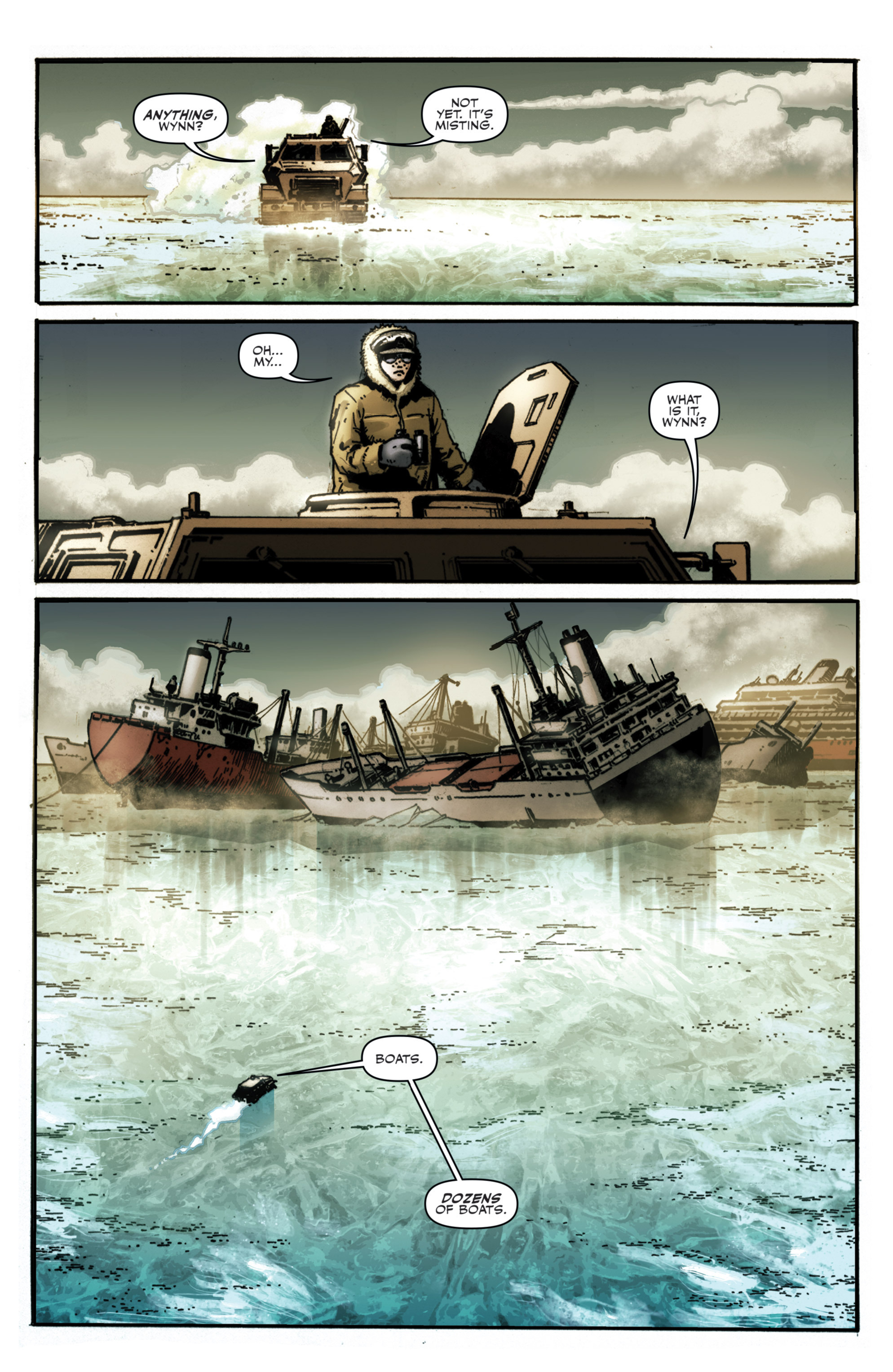 Read online Winterworld: Frozen Fleet comic -  Issue #1 - 19