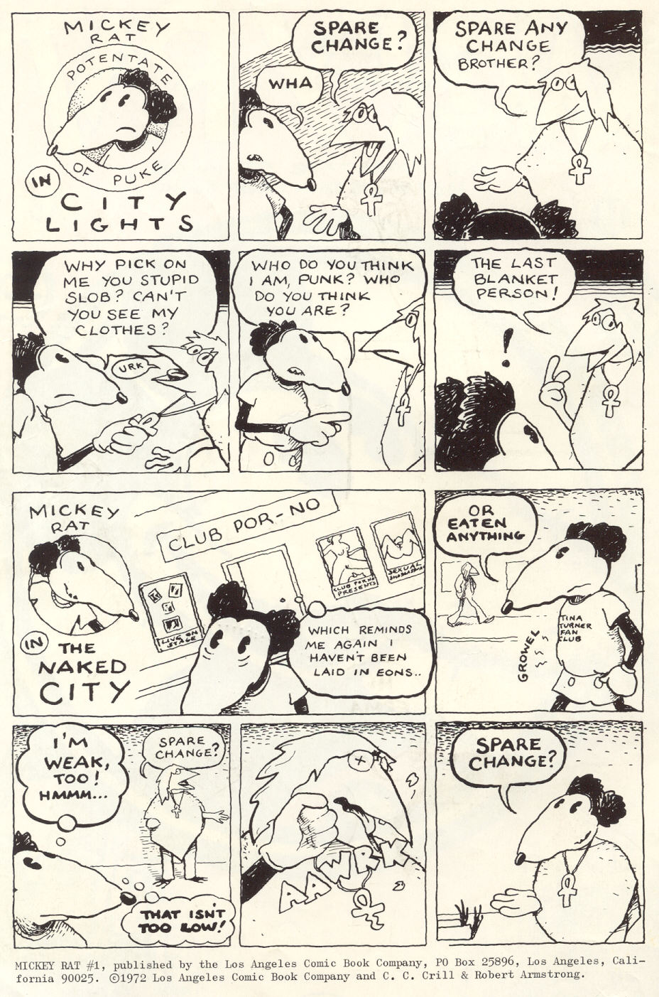 Read online Mickey Rat comic -  Issue #1 - 3