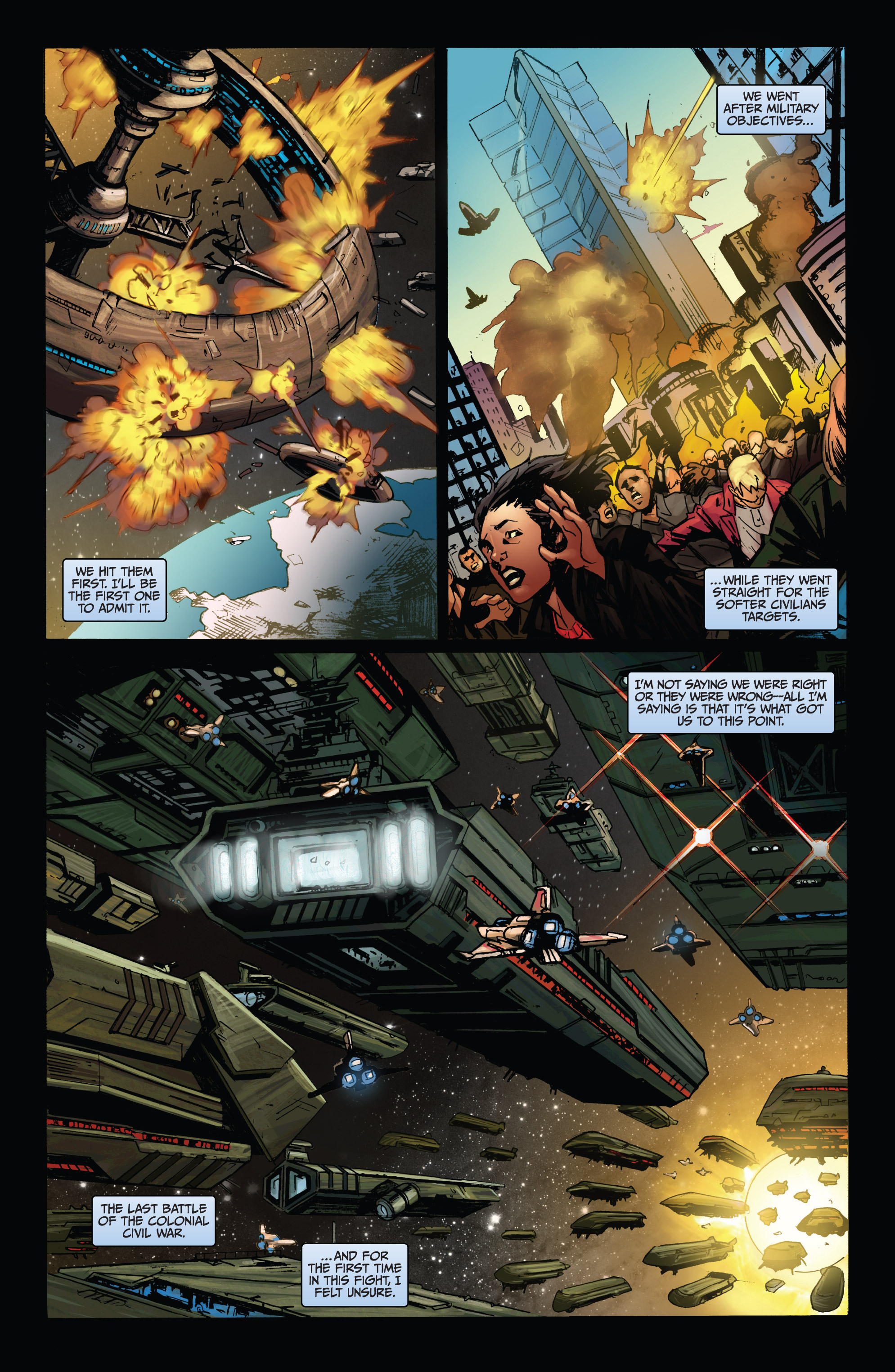 Read online Battlestar Galactica: Cylon War comic -  Issue #3 - 10