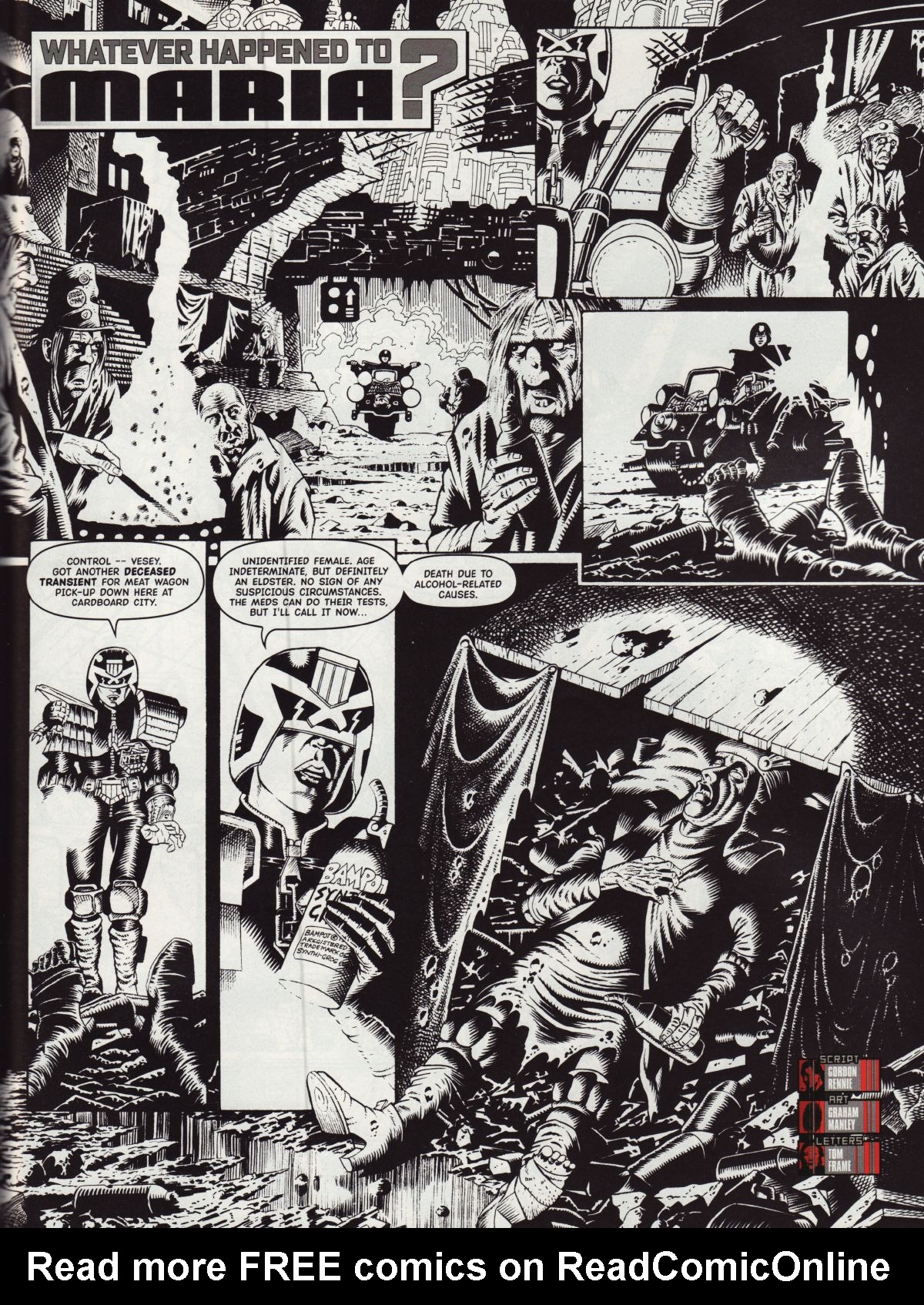 Read online Judge Dredd Megazine (Vol. 5) comic -  Issue #215 - 76