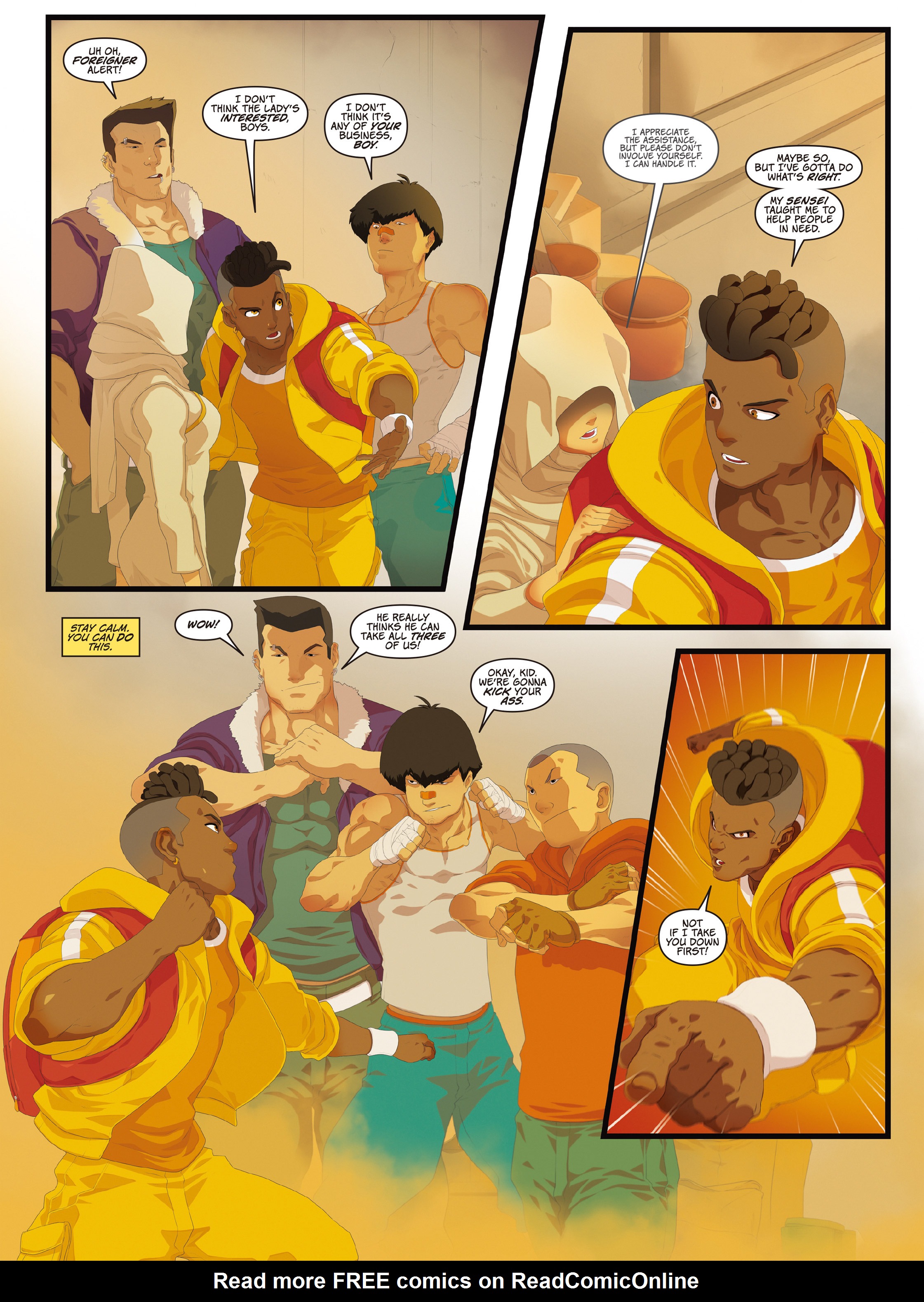 Read online Street Fighter (2014) comic -  Issue # Full - 4