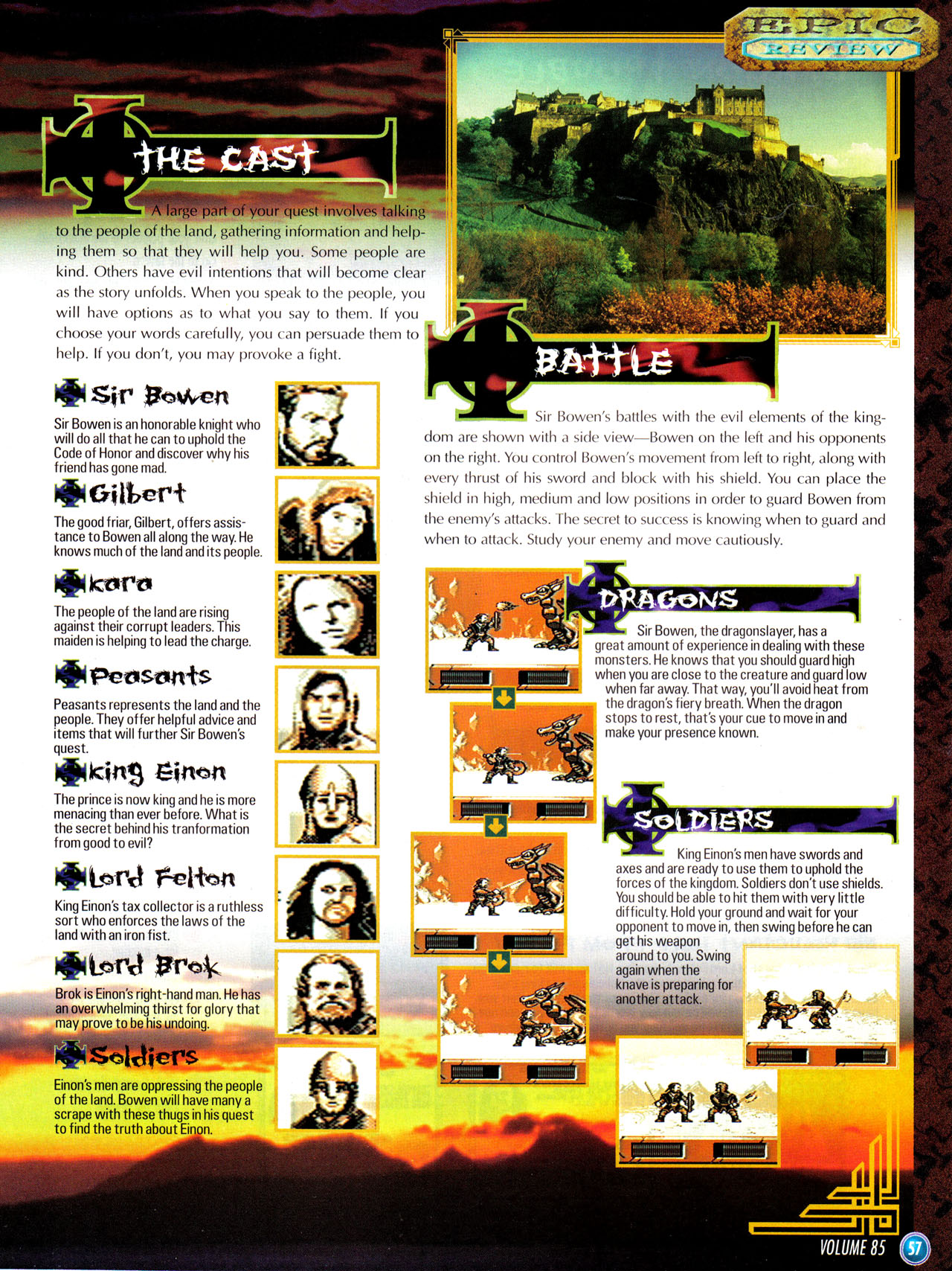 Read online Nintendo Power comic -  Issue #85 - 64